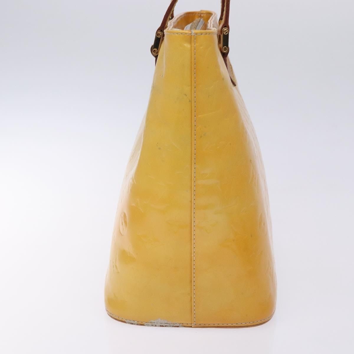 Louis Vuitton LOUIS VUITTON Monogram Vernis Houston Hand Bag Gris M91053 Size ONE SIZE - 5 Thumbnail