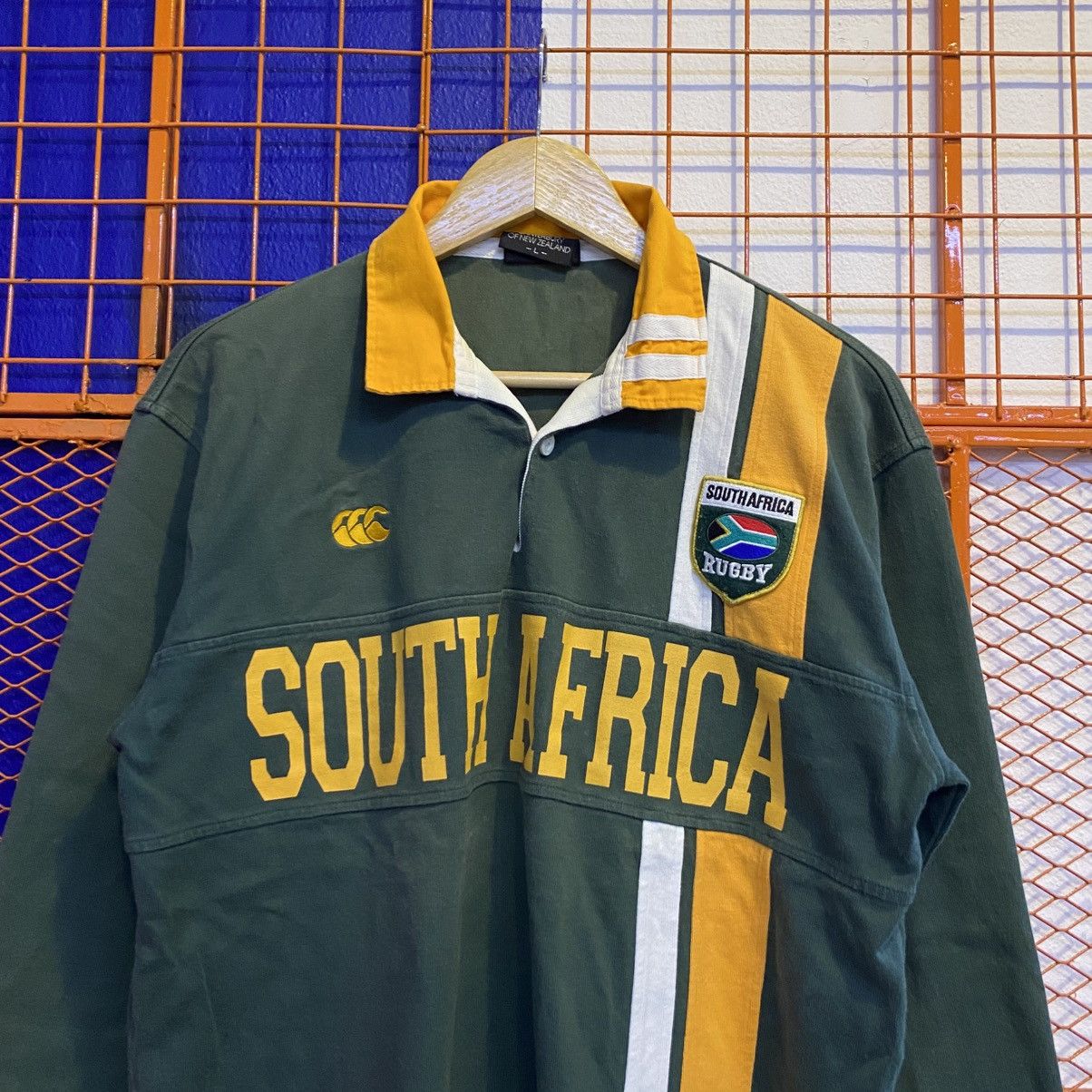 Canterbury of New Zealand Vintage Canterbury Of New Zealand South Africa Polo Rugby Size US L / EU 52-54 / 3 - 2 Thumbnail