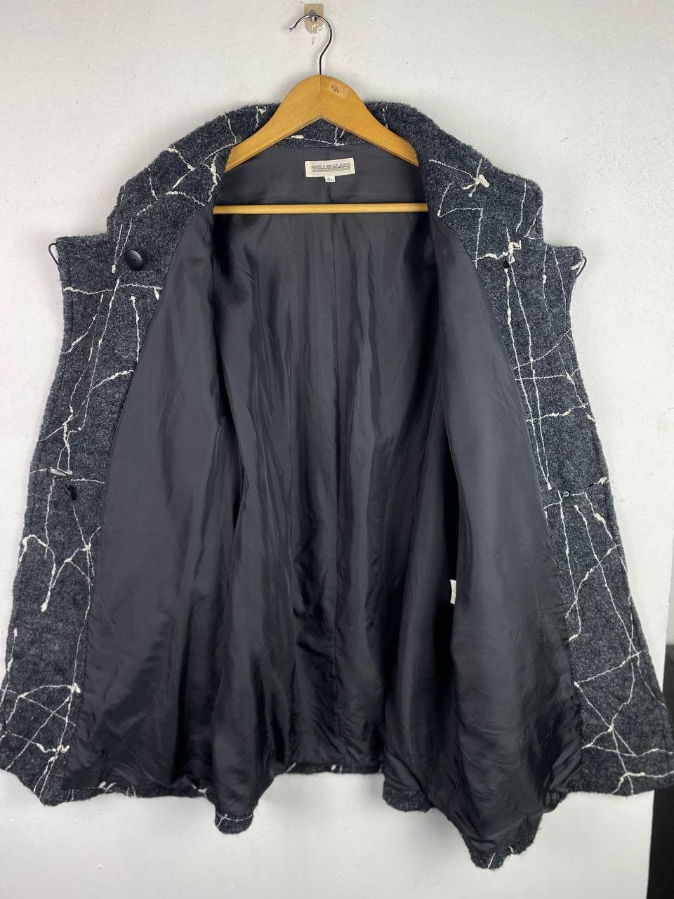 Japanese Brand japanese brands wool jacket paint splatter design Size US L / EU 52-54 / 3 - 5 Thumbnail