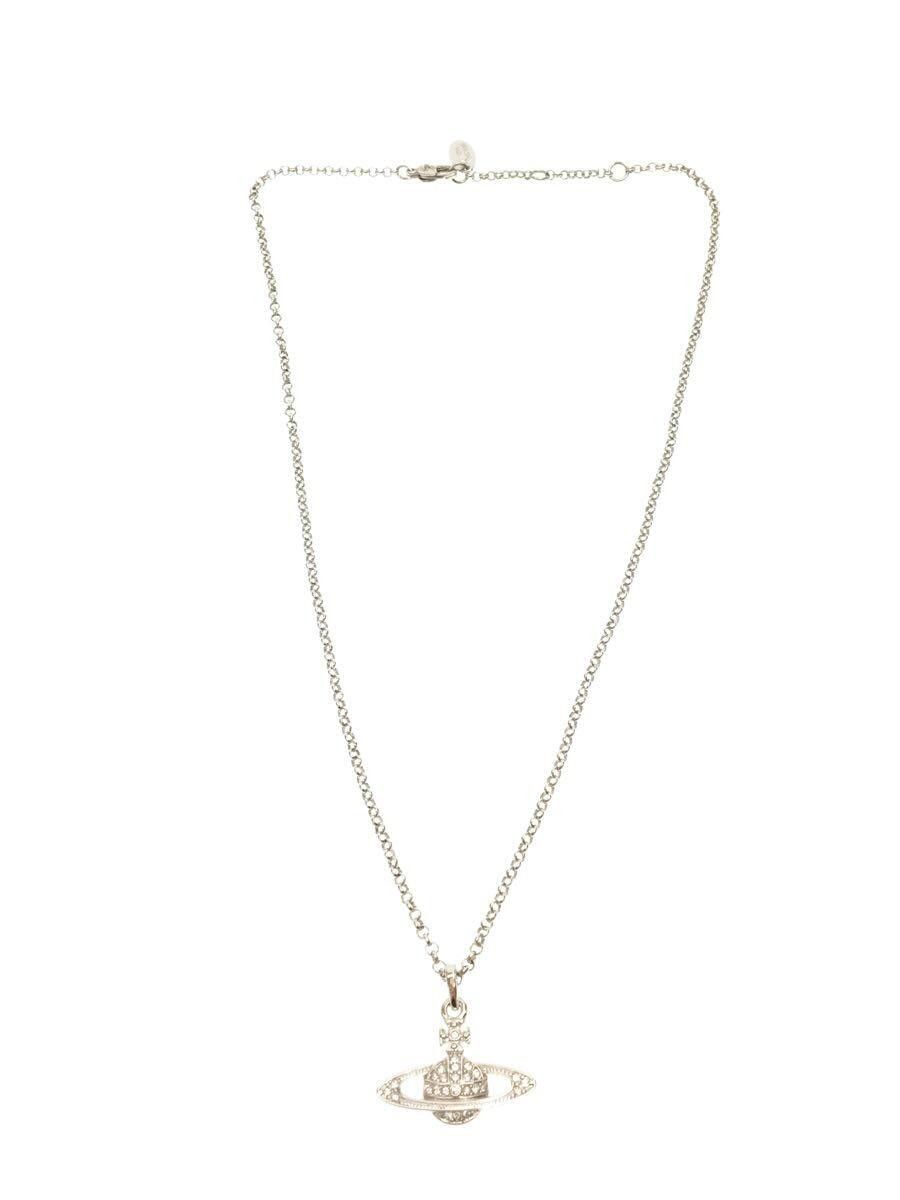 Vivienne Westwood Crystal Orb Necklace Size ONE SIZE - 1 Thumbnail