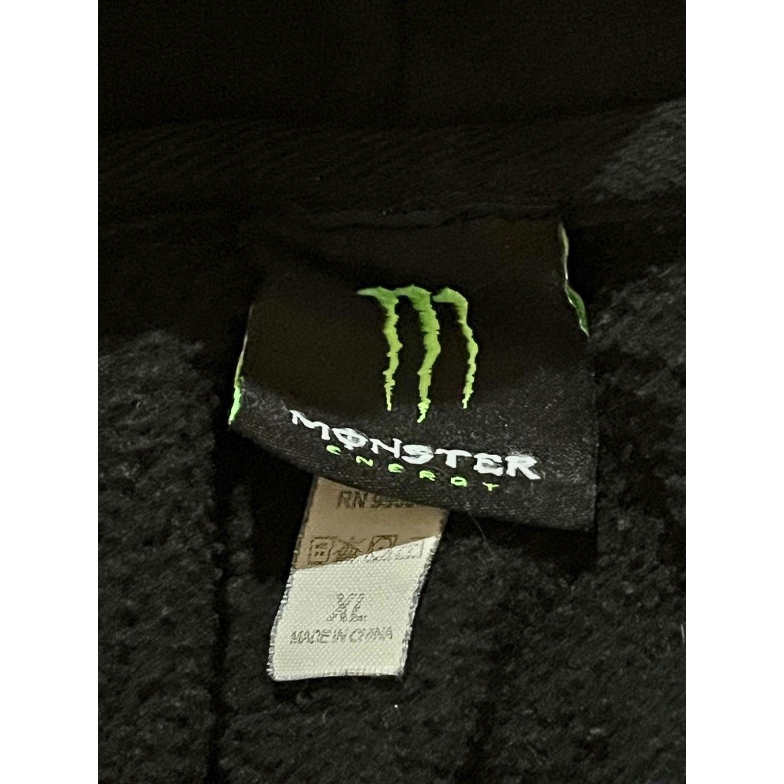 Other Monster Energy Hoodie XL Black Zero Sugar Graphic Pullover Size US XL / EU 56 / 4 - 5 Thumbnail