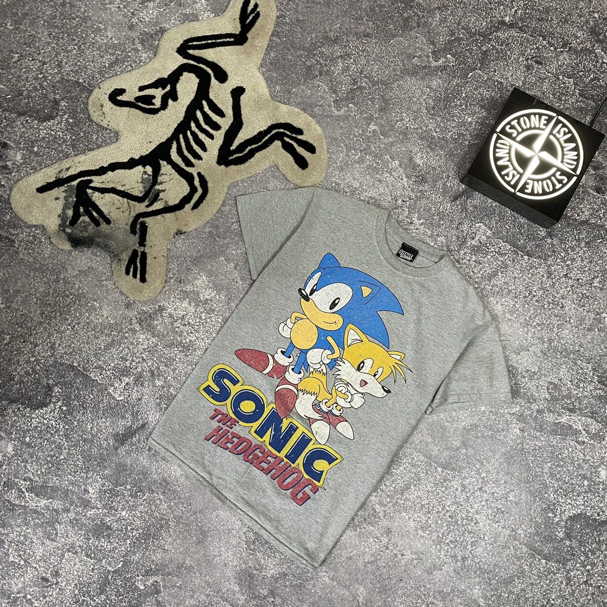 Disney Vintage Sonic The Hedgehog Big Graphic logo cartoon tee Size US S / EU 44-46 / 1 - 2 Thumbnail