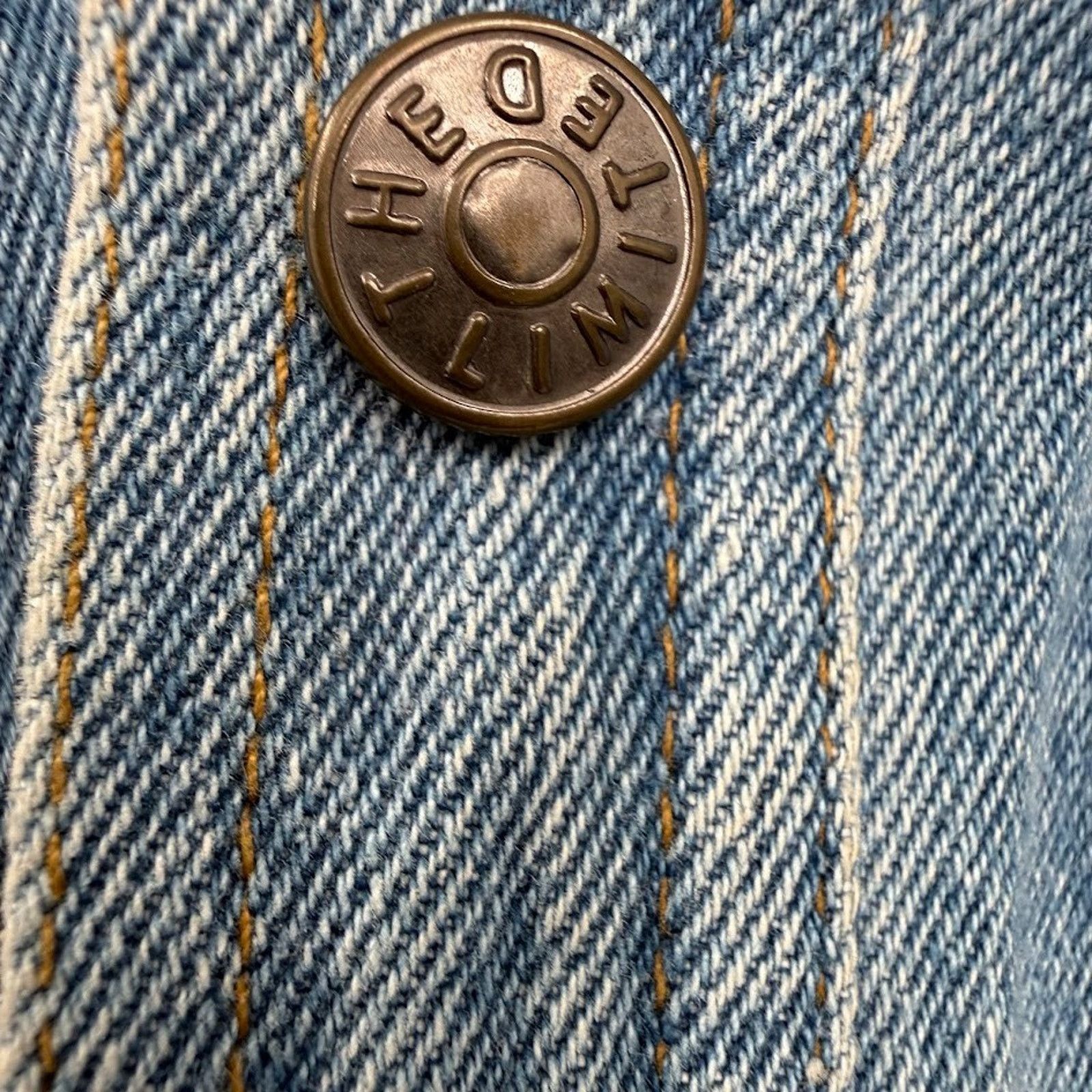 & Other Stories VINTAGE Denim The Limited Snap Closure Cropped Chest M Size M / US 6-8 / IT 42-44 - 9 Thumbnail