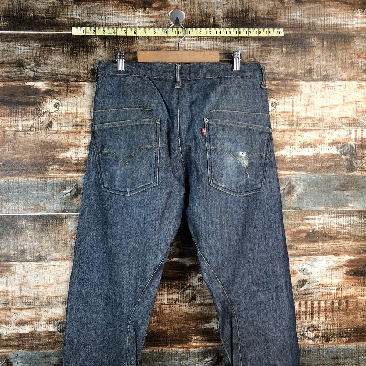 Levi's Levis engineered vintage Blue jeans Denim Pants #A2581 Size US 31 - 15 Thumbnail