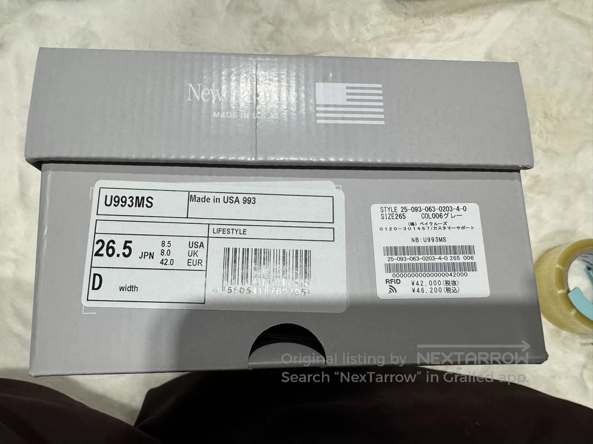 New Balance KITH x New Balance 993 Madison. Size US 9 / EU 42 - 2 Thumbnail