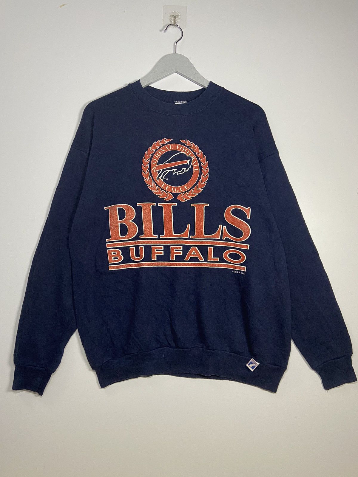 Russell Athletic Vintage Buffalo retailer Bills NFL Sweatshirt