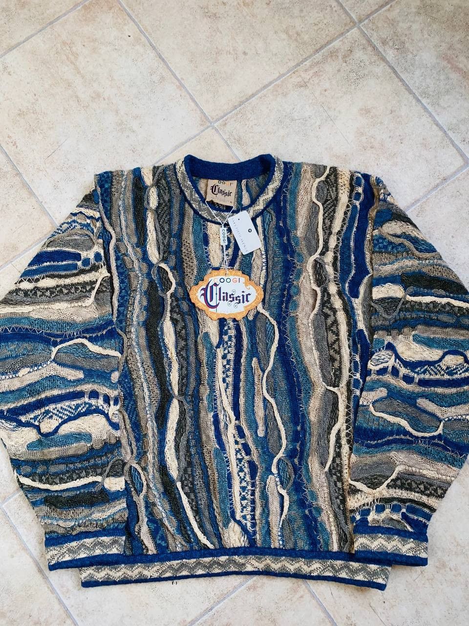 Classics Australia × Coogi × Vintage 90s 3D cotton sweater Supreme Patta  KAPITAL | Grailed