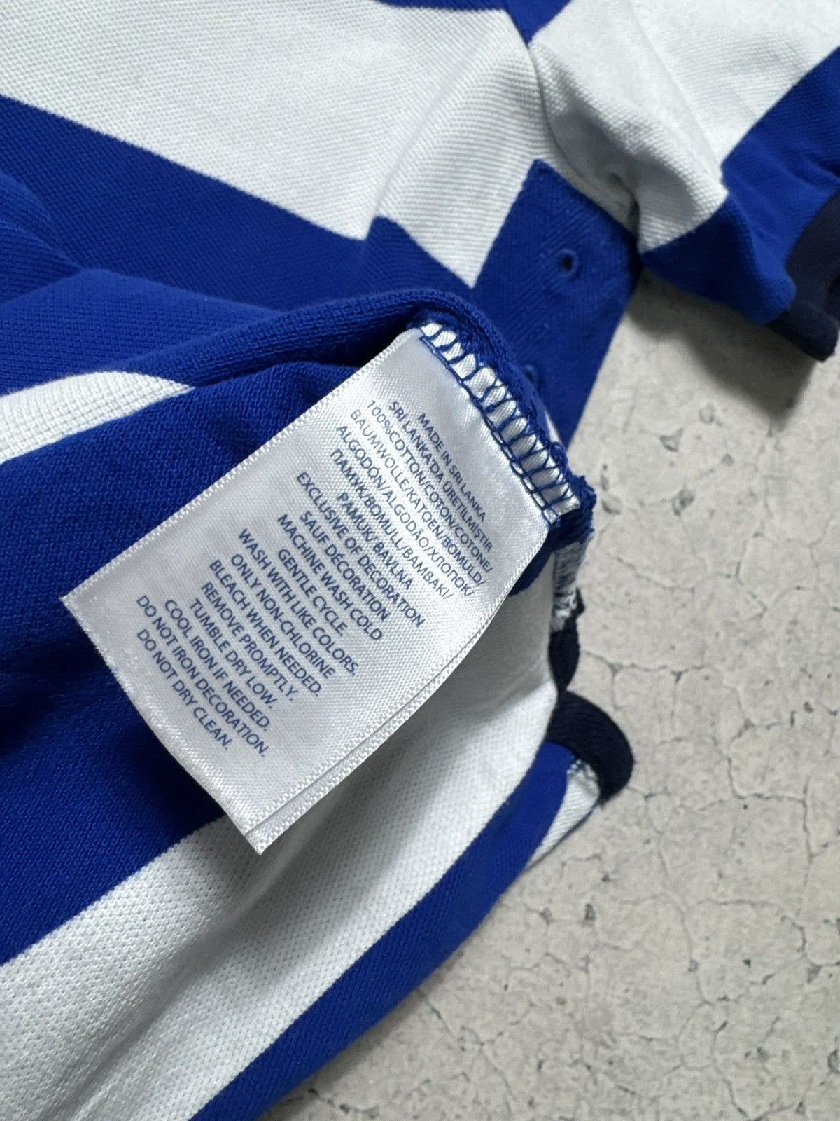 Polo Ralph Lauren Polo Ralph Lauren USA Striped Big Pony Shirt PRL Size XL Size US XL / EU 56 / 4 - 8 Thumbnail