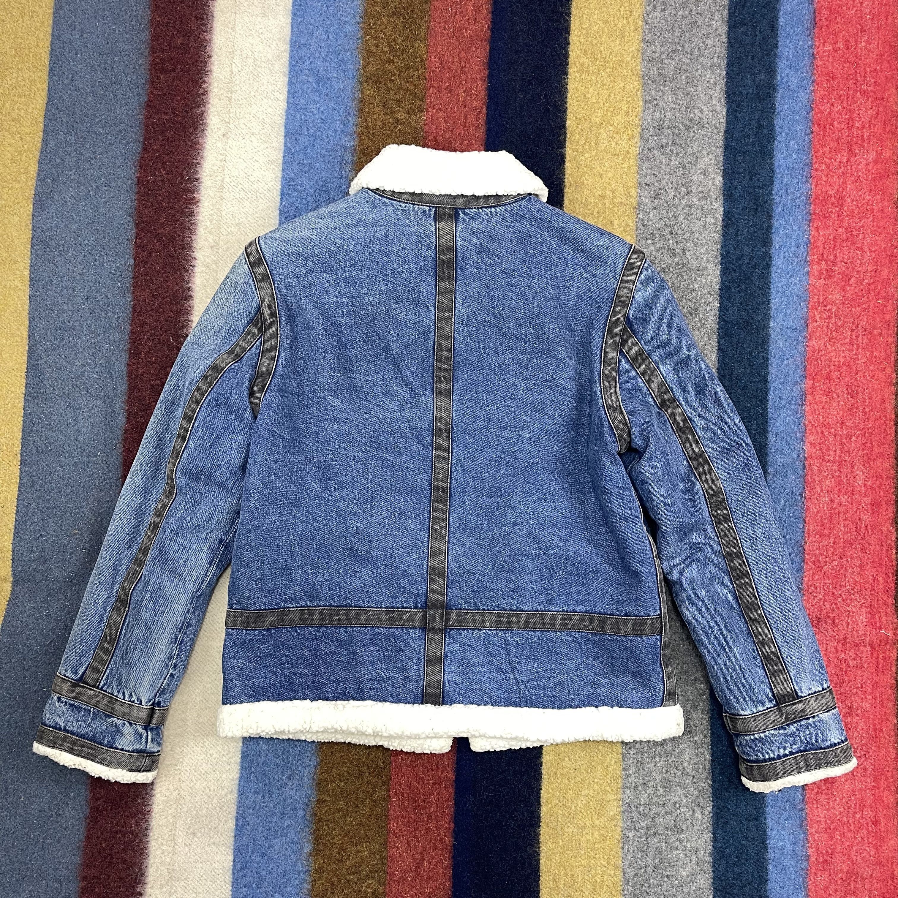 Beams Plus BEAMS BOY Denim Jacket / Fur Jacket #2374-03 Size US S / EU 44-46 / 1 - 12 Thumbnail