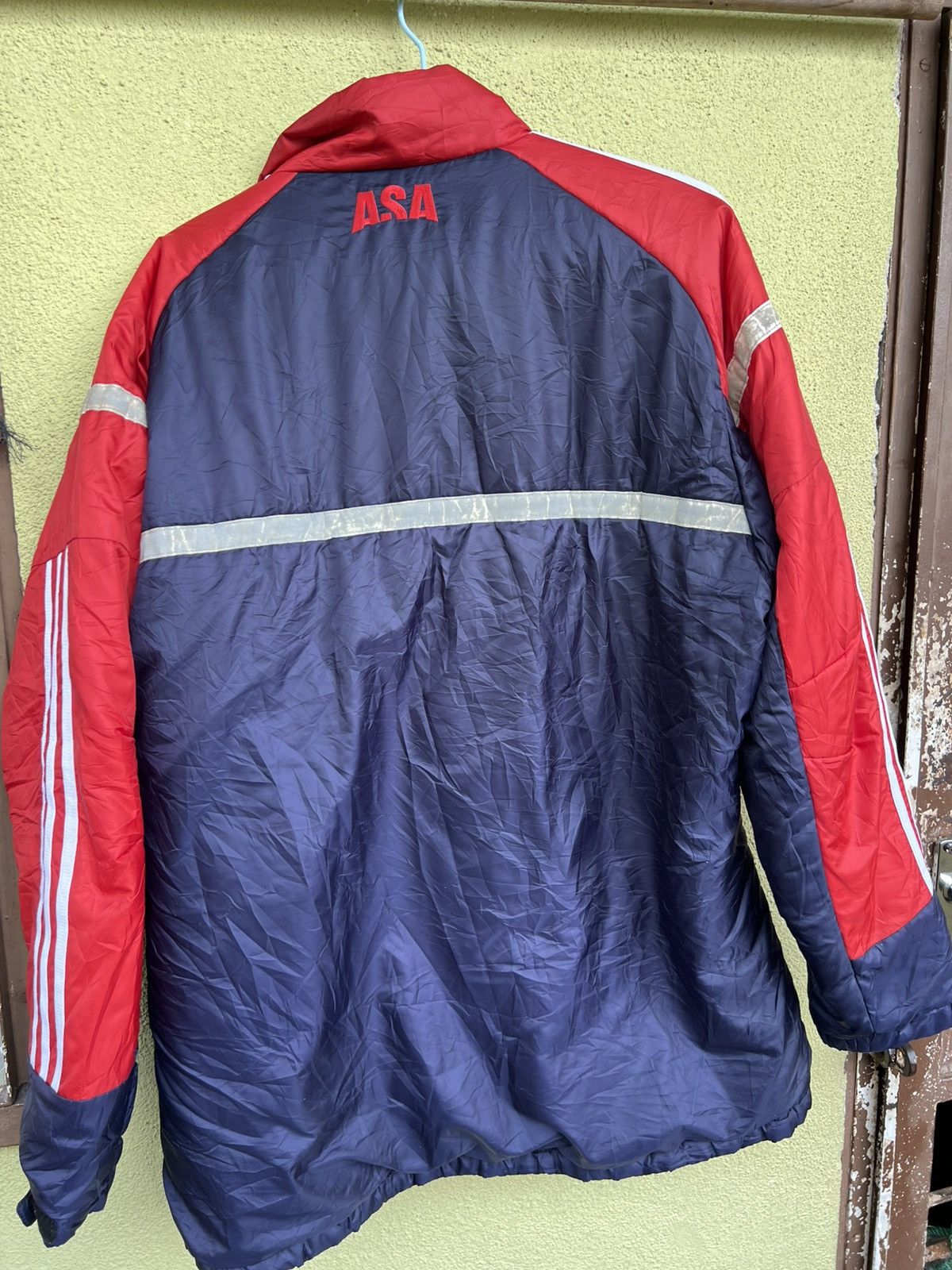 Adidas Windbreaker VINTAGE S Jacket ADIDAS JFA 2009 Size US XL / EU 56 / 4 - 2 Thumbnail