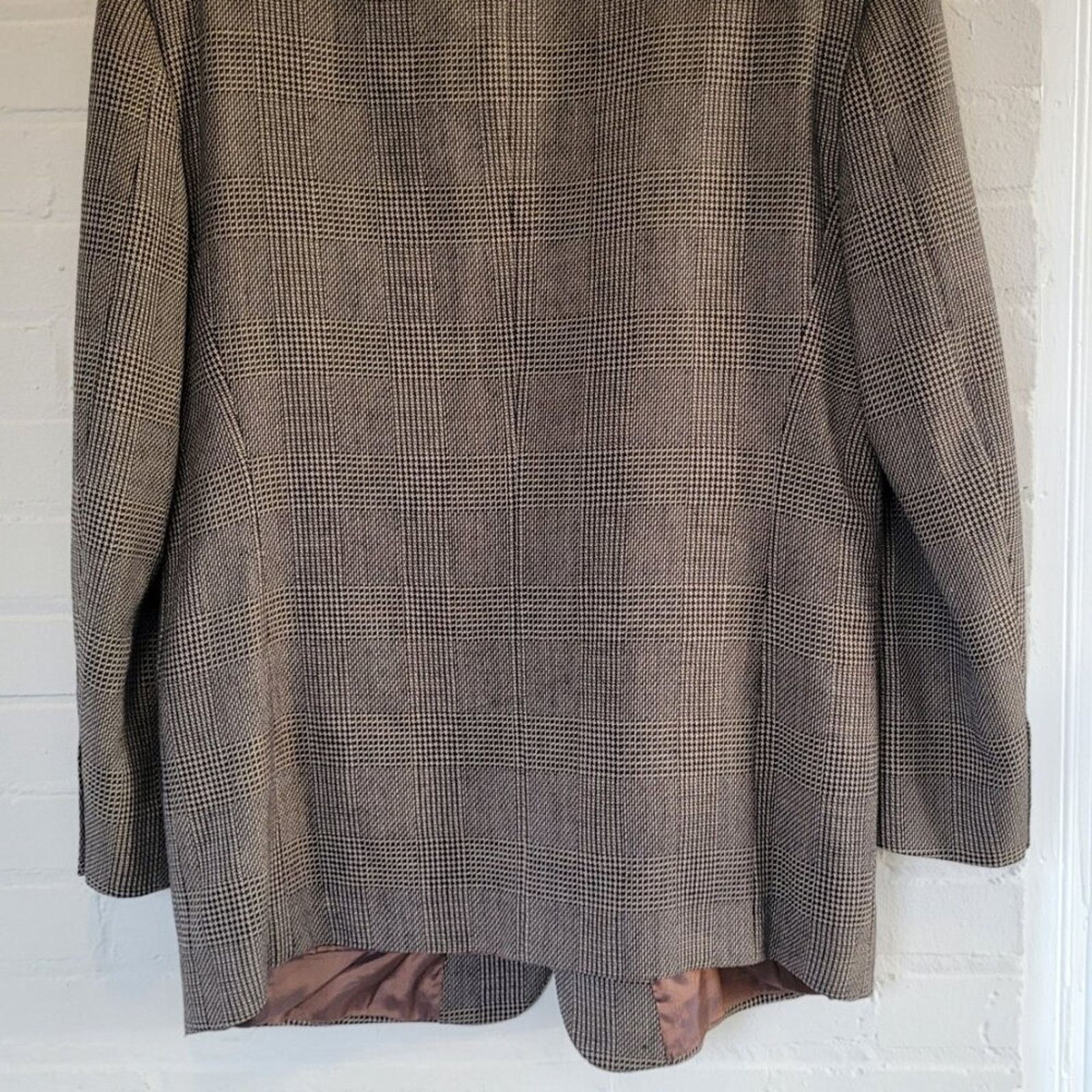 Donna Karan Vintage Donna Karan NY Men's Wool Blazer 44R Made in Italy Size US L / EU 52-54 / 3 - 5 Thumbnail