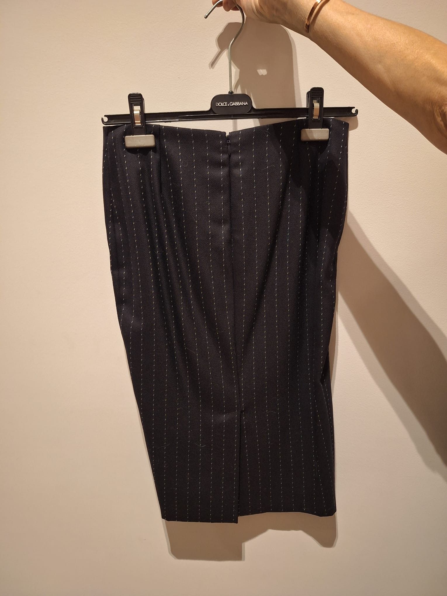 Dolce & Gabbana Dolce & Gabbana Archive Pinstripe Wool Suit Set Size XS / US 0-2 / IT 36-38 - 3 Thumbnail