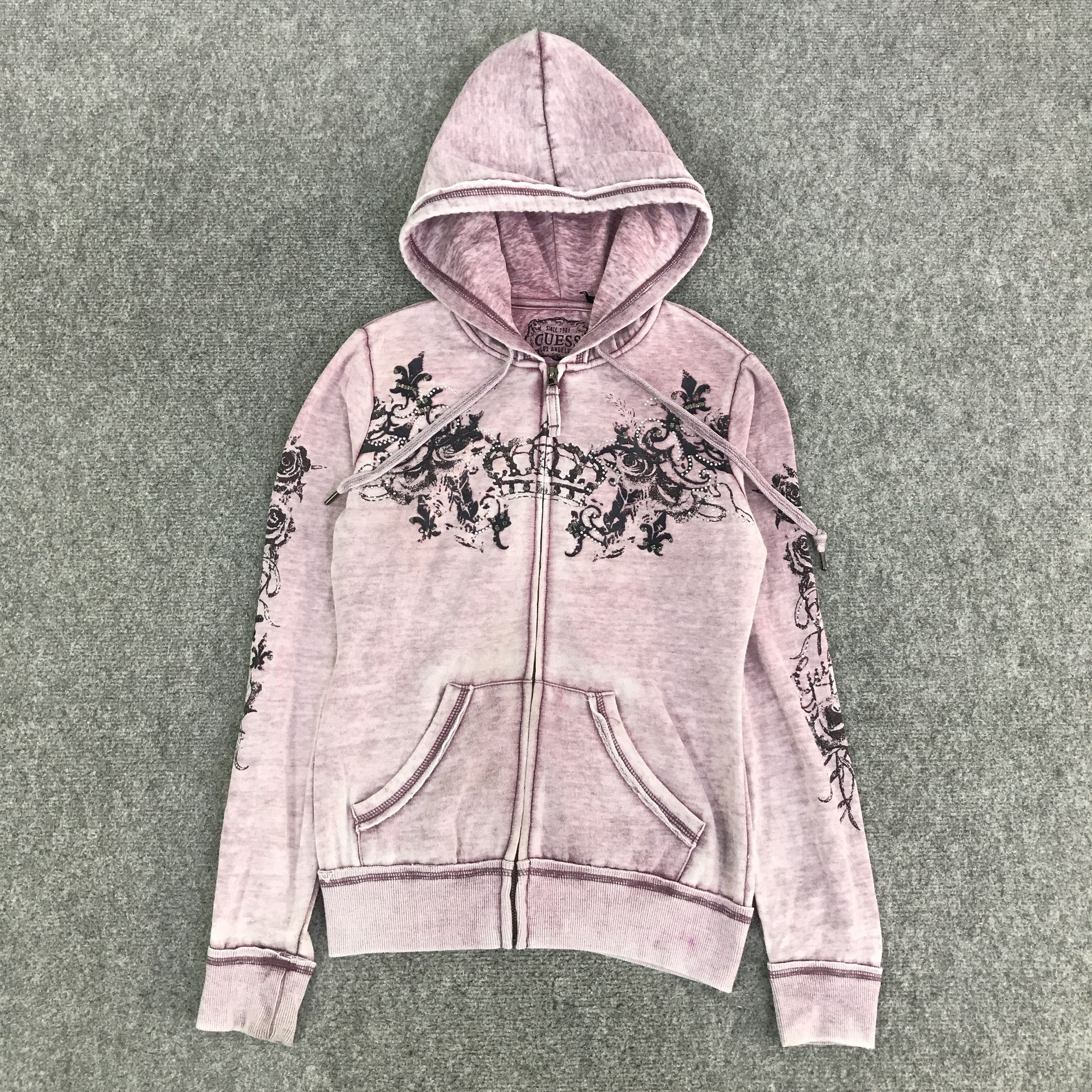 Guess GUESS JEANS HOODIE PUNK SWEATER JACKET K126B16 Size M / US 6-8 / IT 42-44 - 1 Thumbnail