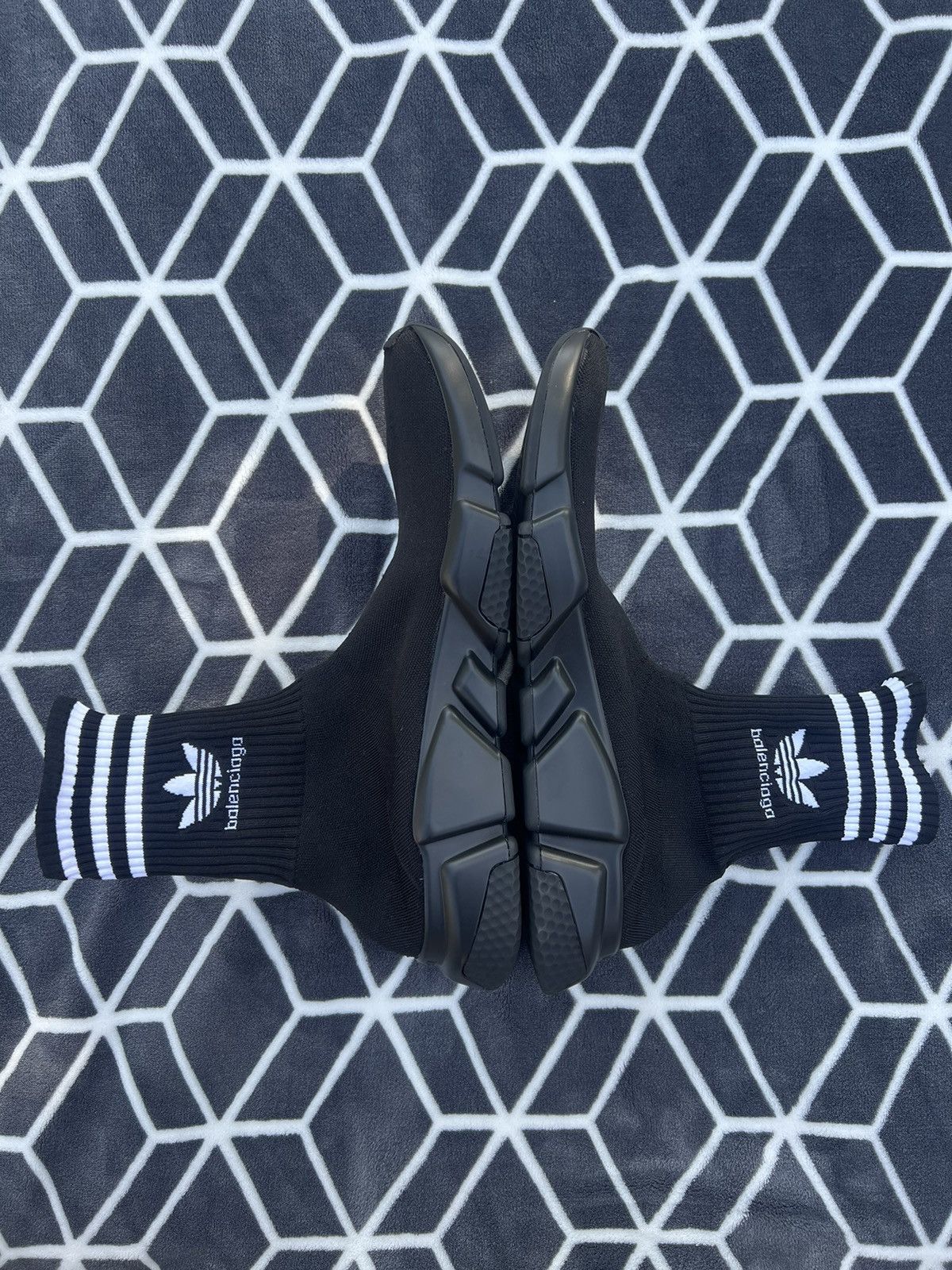 Adidas × Balenciaga Balenciaga X Adidas Speed Trainers Size US 11.5 / EU 44-45 - 6 Thumbnail