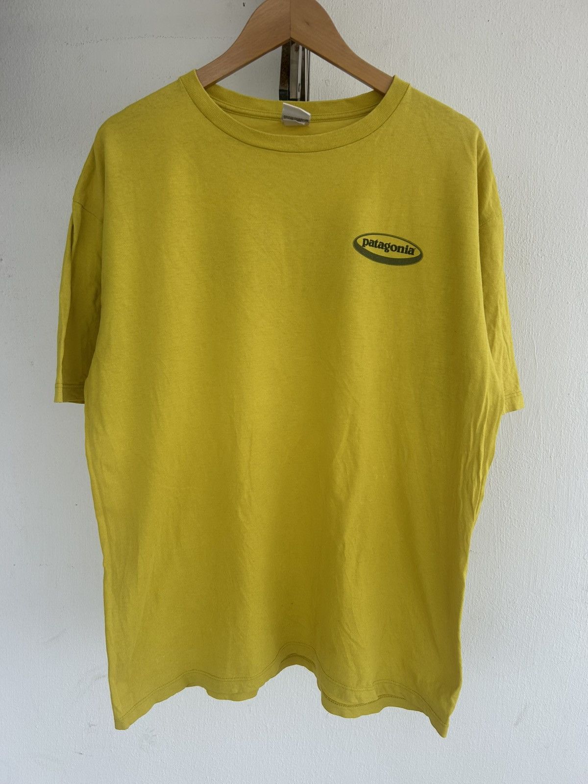 Patagonia Patagonia Vintage USA Mustard Tee Size US L / EU 52-54 / 3 - 2 Thumbnail