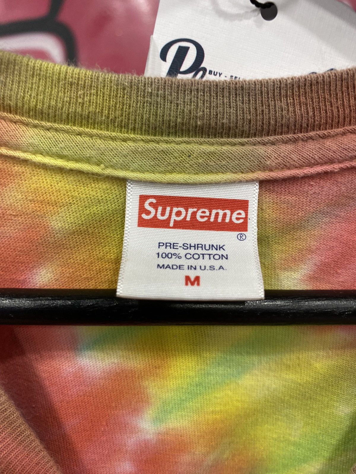 Supreme Supreme Tie Dye T-Shirt Size US M / EU 48-50 / 2 - 3 Thumbnail