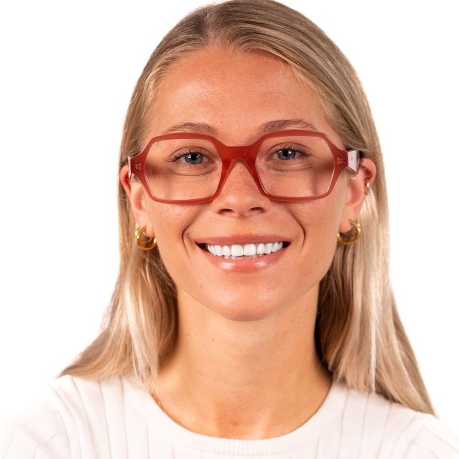 Loewe NEW LOEWE Eyeglasses LW50018I 056 Light Havana Demo Lens Size ONE SIZE - 10 Thumbnail