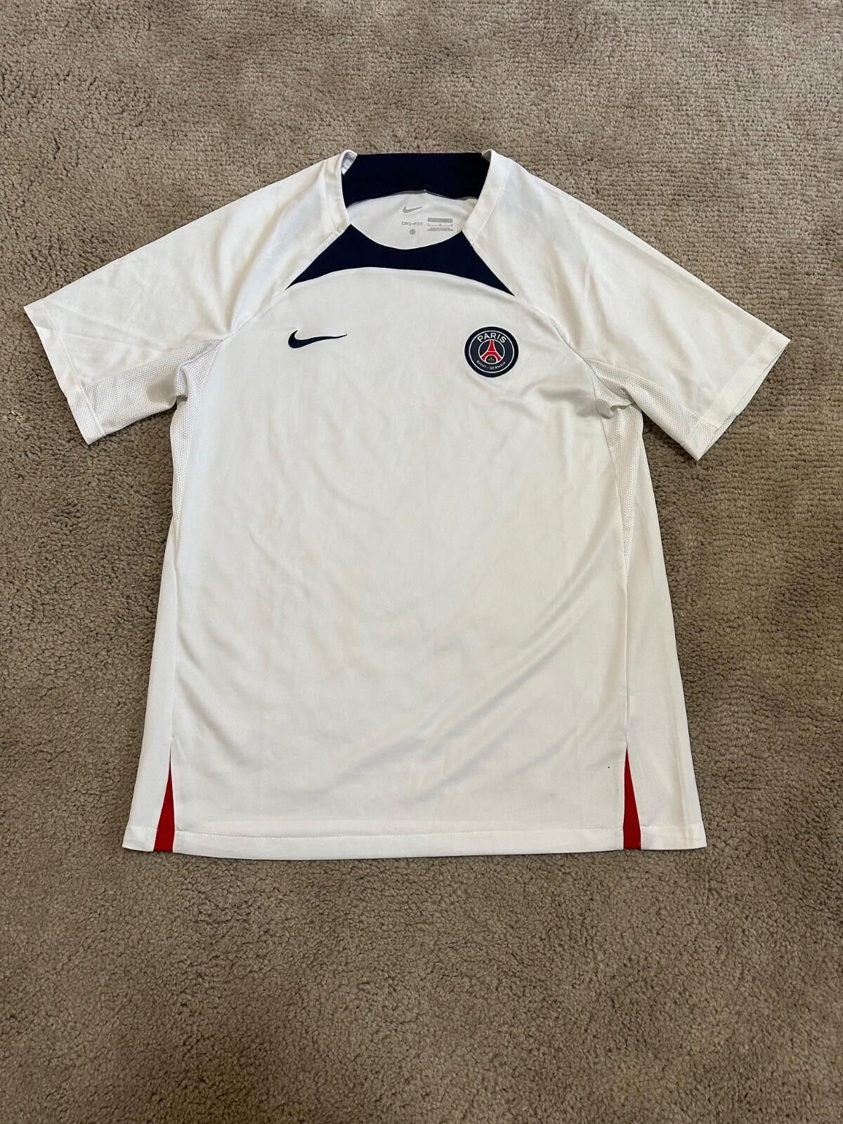 Nike 2022 Paris Saint-Germain Nike Football Soccer Shirt Jersey Size US L / EU 52-54 / 3 - 1 Thumbnail