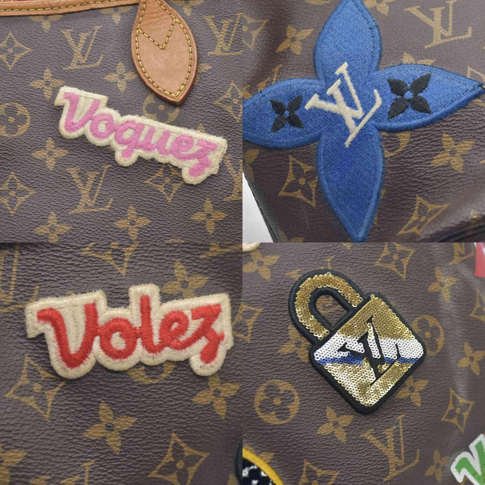 Louis Vuitton Louis Vuitton Monogram Travel Stickers Neverfull 2018 AR3168 Size ONE SIZE - 4 Thumbnail