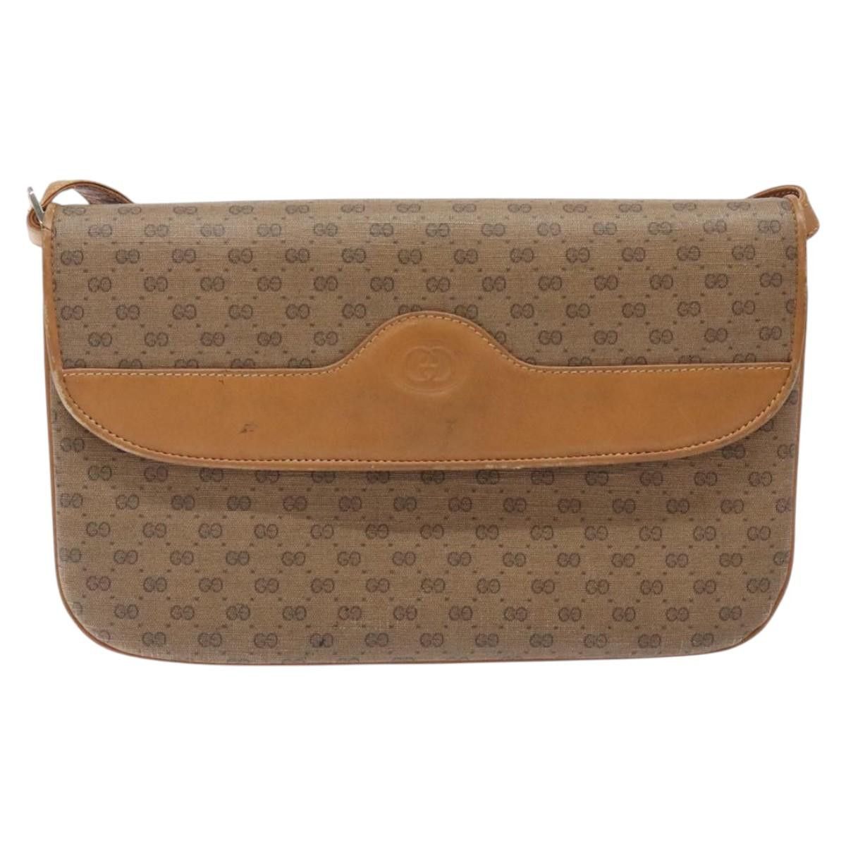 Gucci GUCCI Micro GG Supreme Shoulder Bag Pvc Beige Gold 004 106 Size ONE SIZE - 2 Thumbnail