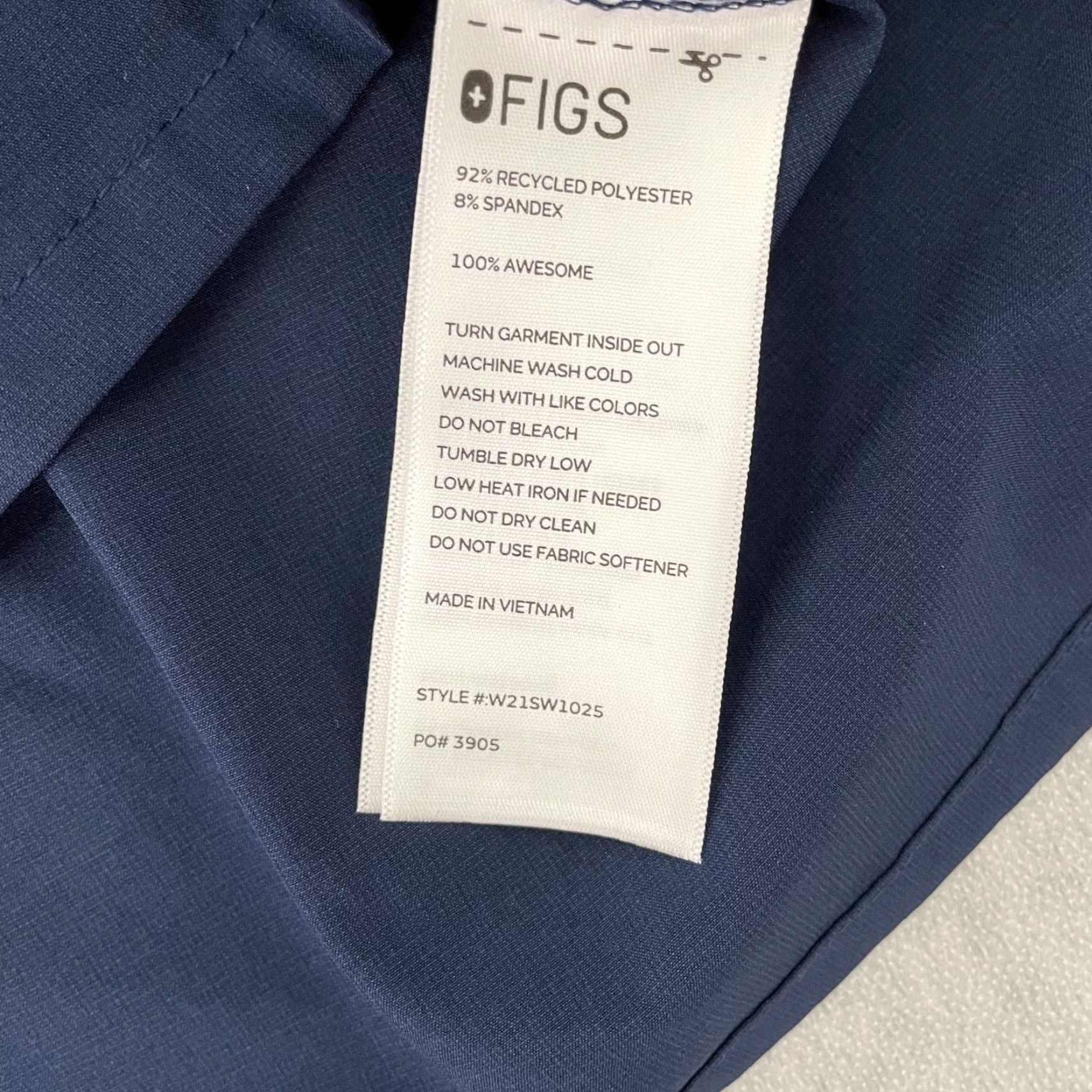 Vintage FIGS Scrubs Womens Extra Large Blue Technical Collection Catarina Pocket XL NEW Size XL / US 12-14 / IT 48-50 - 7 Thumbnail