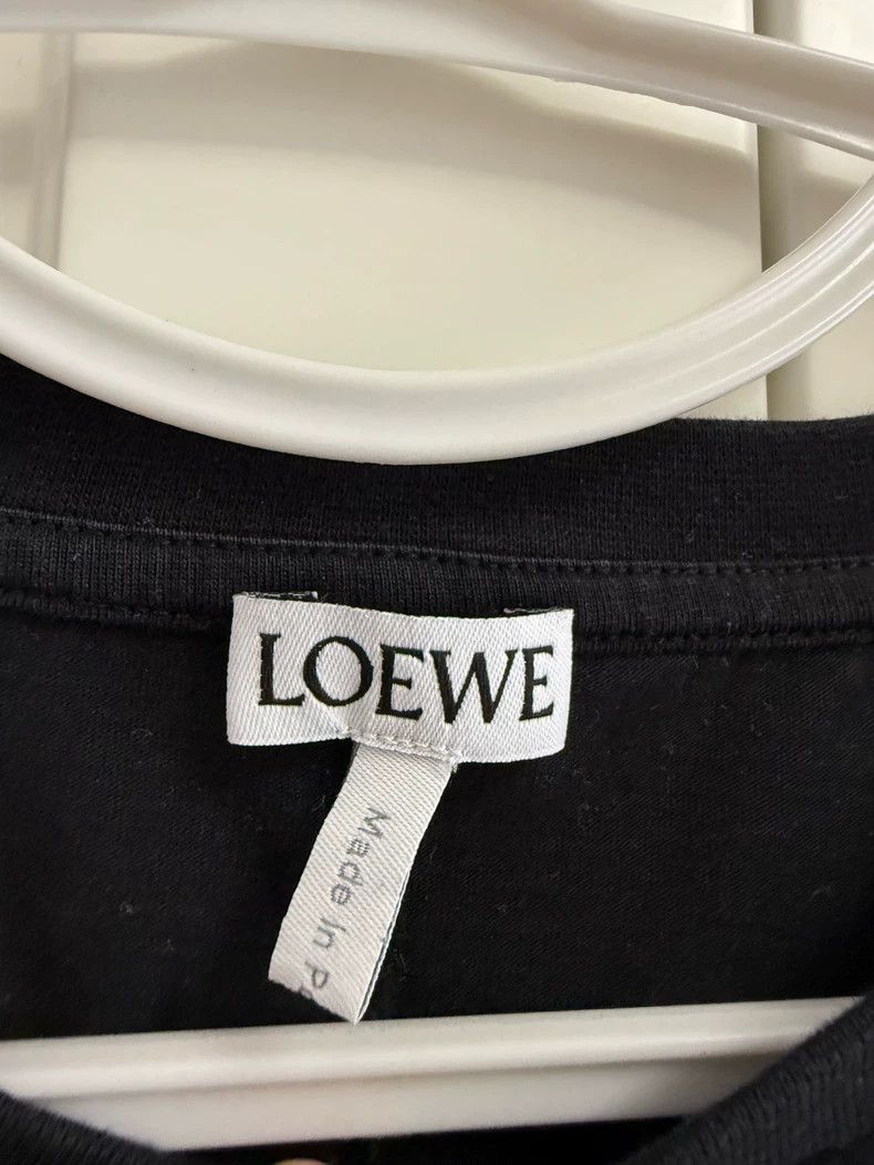 Loewe LOEWE Irregular embroidered logo short sleeves Size M / US 6-8 / IT 42-44 - 2 Thumbnail