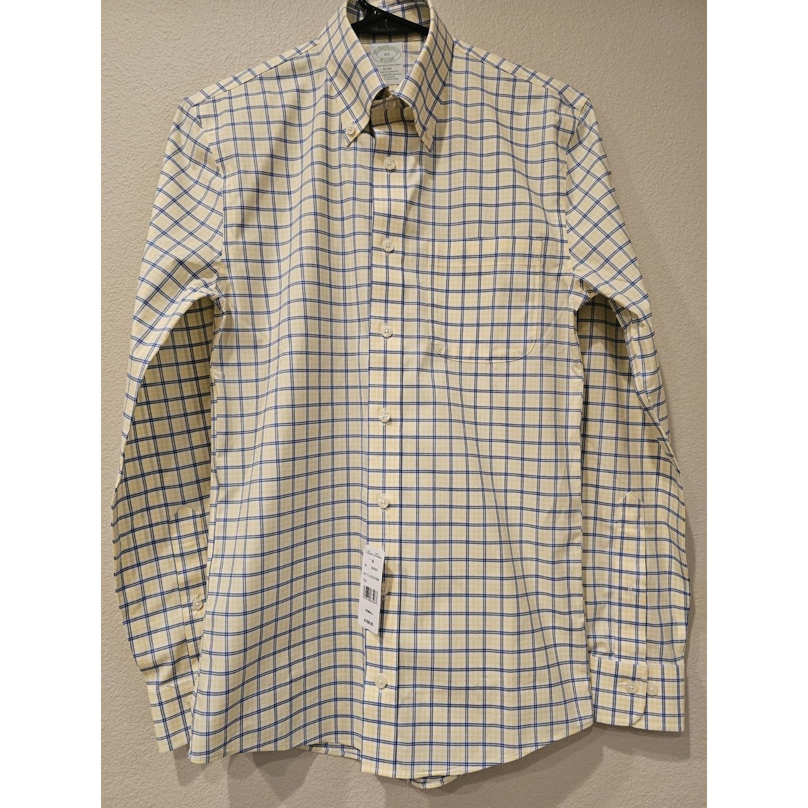 Brooks Brothers Brooks Brothers Long Sleeve Striped Shirt XS-Slim New w/Tags Size US XS / EU 42 / 0 - 2 Thumbnail