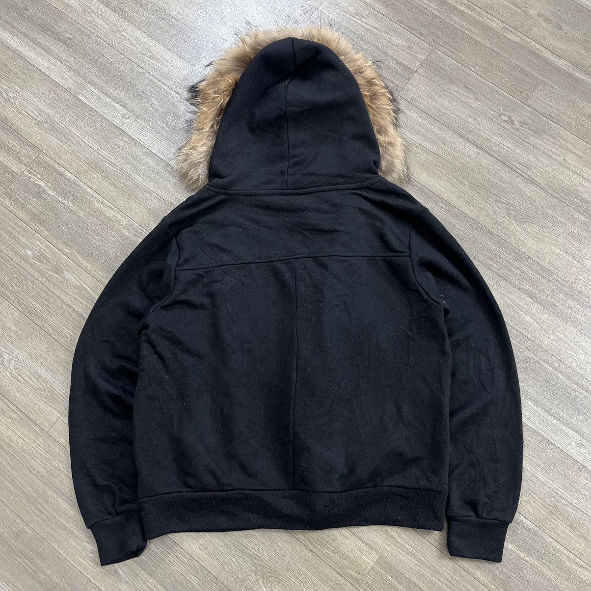 If Six Was Nine 2000s Autumn x Earth Asymmetrical Lgb Style Zip Fur Hoodie Size US M / EU 48-50 / 2 - 13 Thumbnail