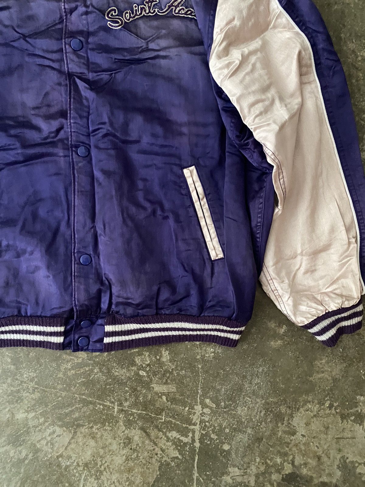 Saint Michael Saint Michael Stadium Jacket Kapital CPFM Human Made Visvim Size US XL / EU 56 / 4 - 4 Thumbnail