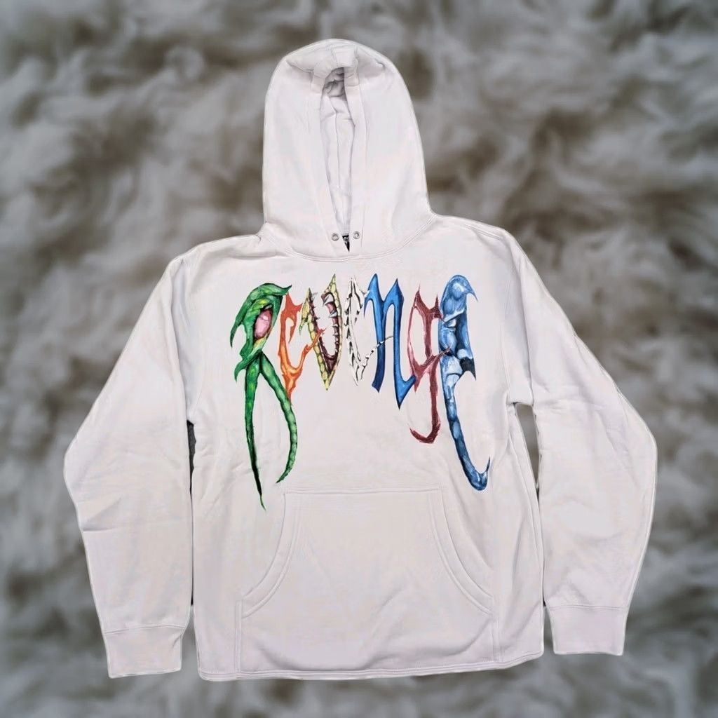 Revenge Revenge Trippie Redd Hoodie Mens Small White Pullover Graphic Logo USA New Size US S / EU 44-46 / 1 - 1 Thumbnail