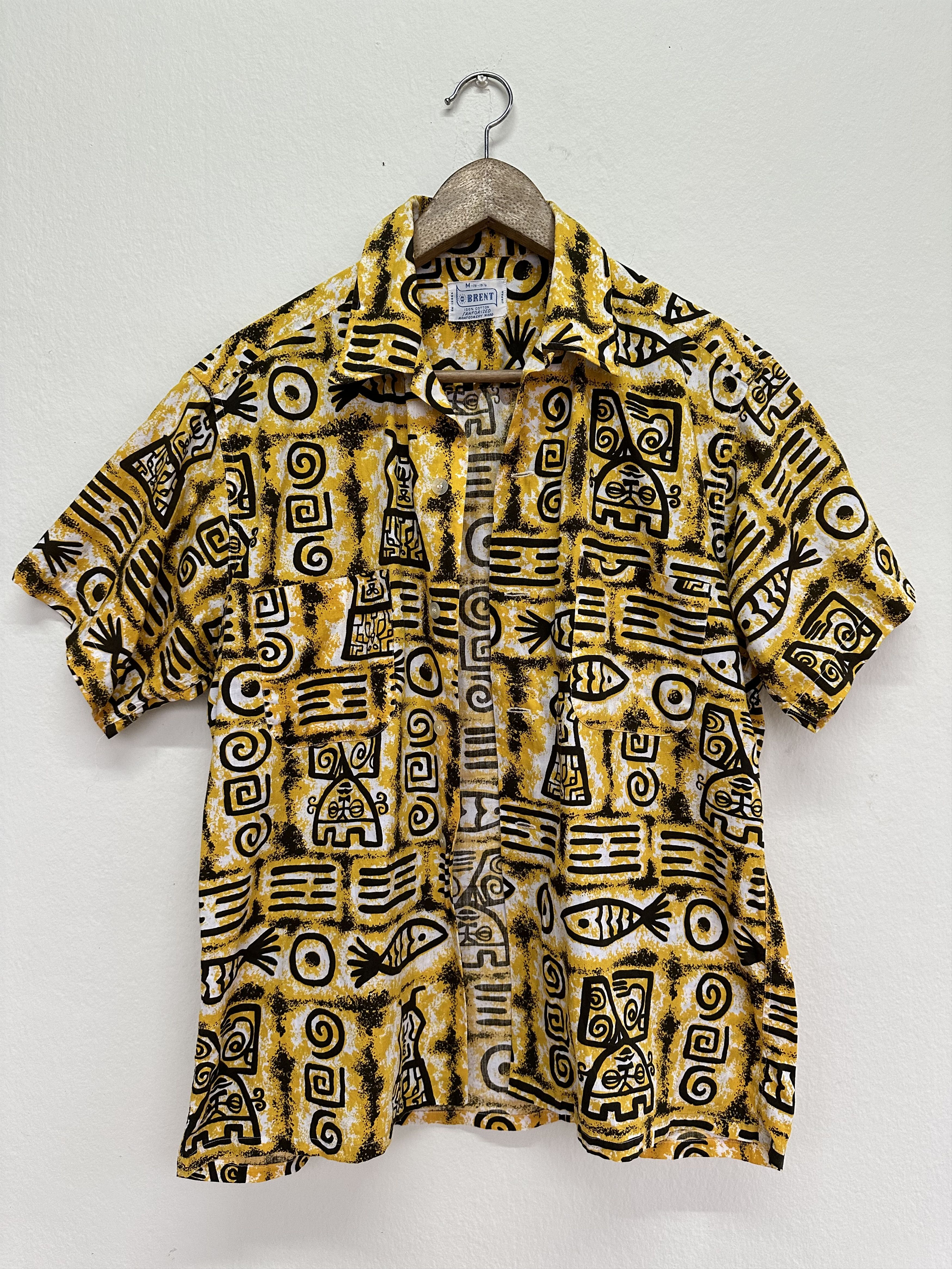 Sun Surf Vintage 60s Montgomery Ward Sanforized Double Pocket Shirt Size US M / EU 48-50 / 2 - 2 Thumbnail