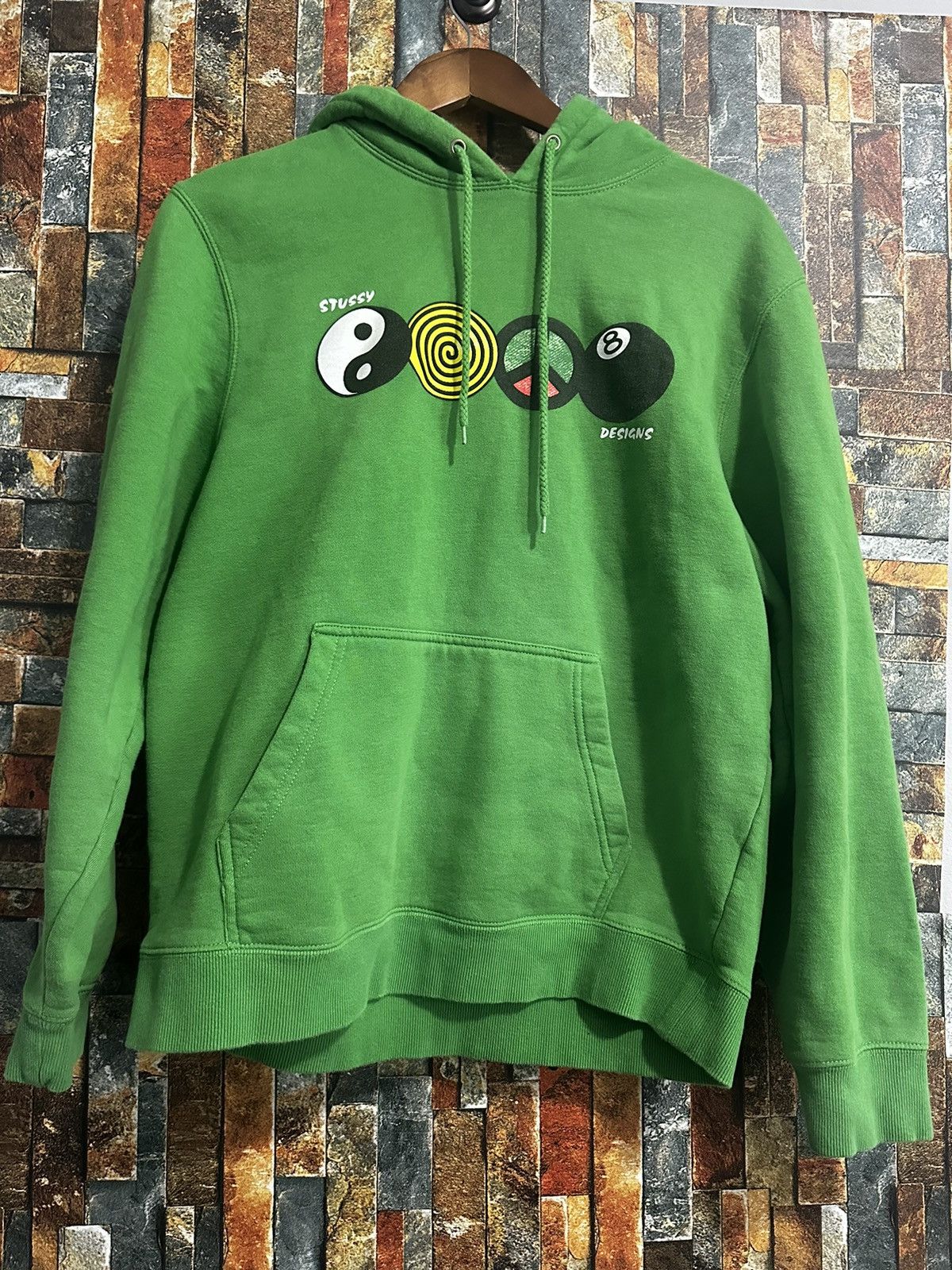 Stussy Stussy 8 Ball Hoodie Size US M / EU 48-50 / 2 - 1 Thumbnail