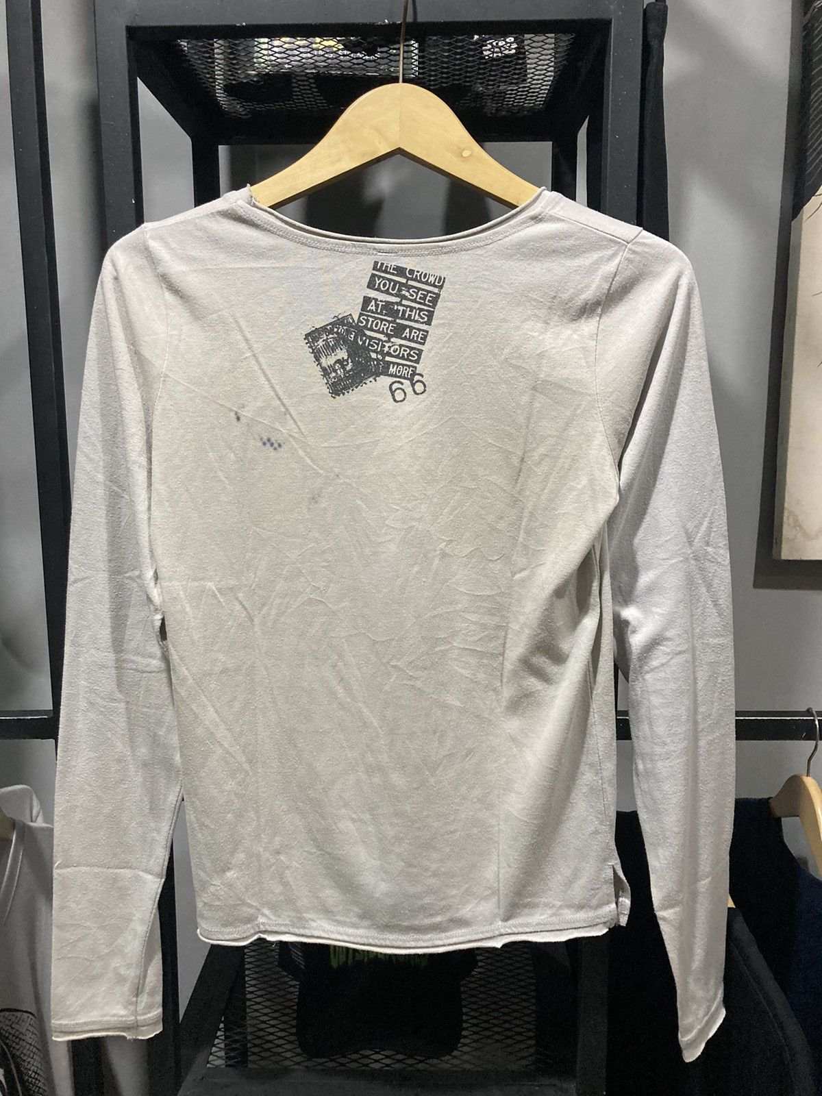 If Six Was Nine × Japanese Brand × Jean Paul Gaultier JAPANESE FUN NOW LONGSLEVE Size US M / EU 48-50 / 2 - 12 Thumbnail