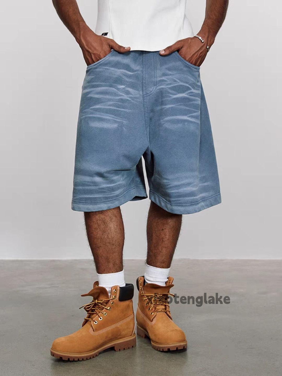 Designer Unisex outdoor utility loose baggy hiphop shorts Size US 36 / EU 52 - 2 Thumbnail