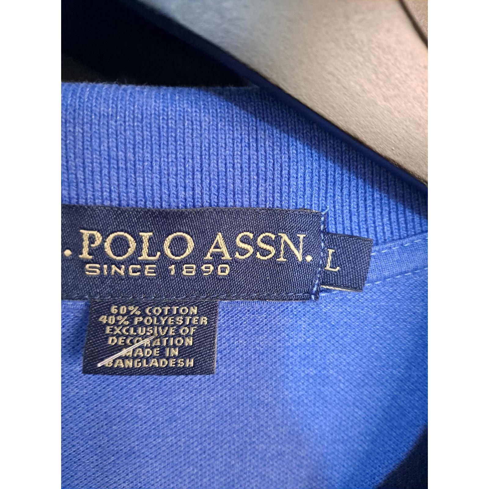 Other Polo Assn Blue with White Logo Size Large Size US L / EU 52-54 / 3 - 3 Thumbnail