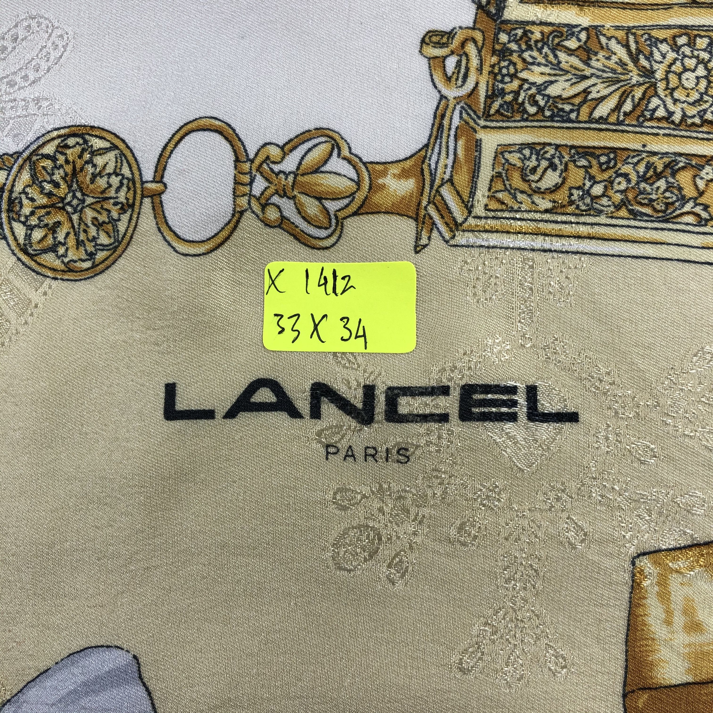 Lancel Vintage Lancel Silk Scarf Size ONE SIZE - 6 Thumbnail