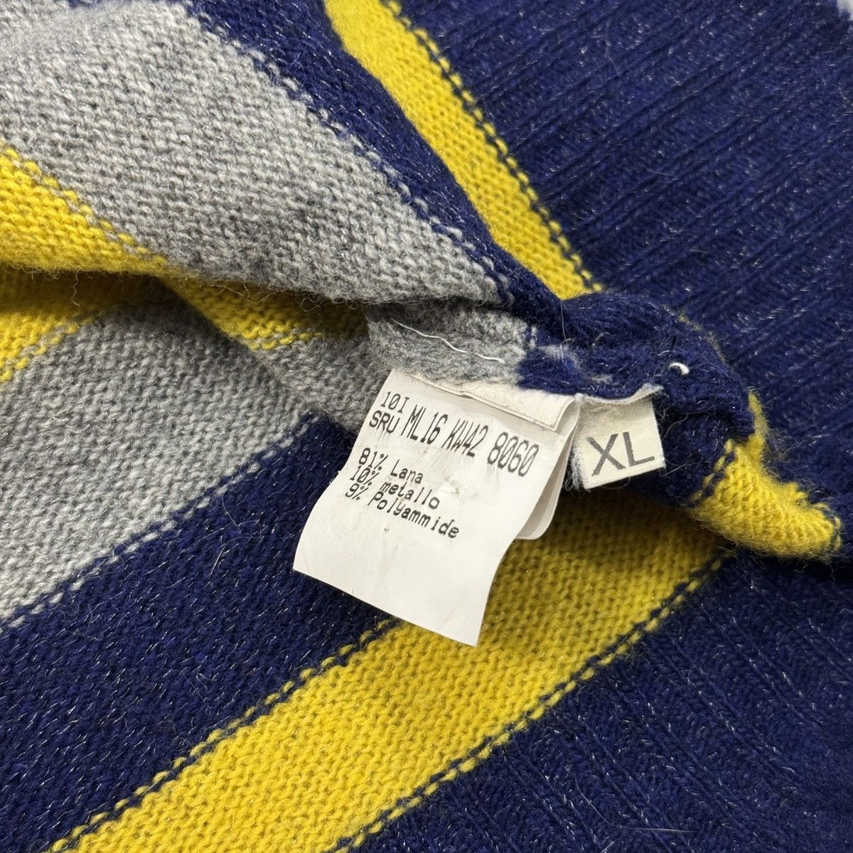 Raf by Raf Simons Raf by Raf Simons Striped Wool Sweater Size US XL / EU 56 / 4 - 4 Thumbnail