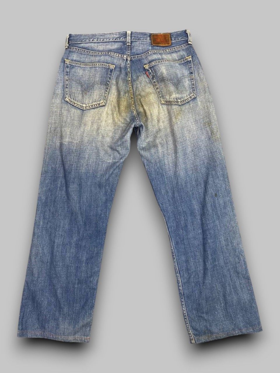 Levi's vintage levis 503 nice faded design denim Size US 34 / EU 50 - 2 Thumbnail