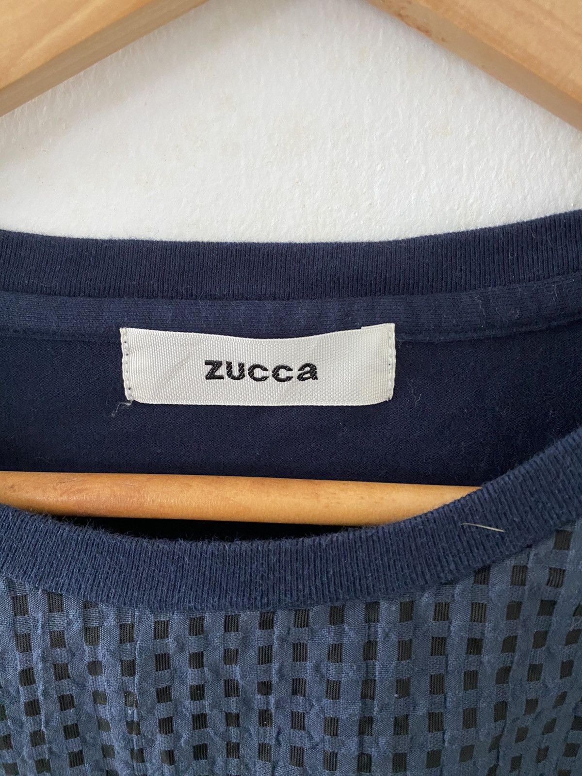 Issey Miyake × Zucca Zucca Miyakee L/S blue colour nice design Size US M / EU 48-50 / 2 - 12 Thumbnail