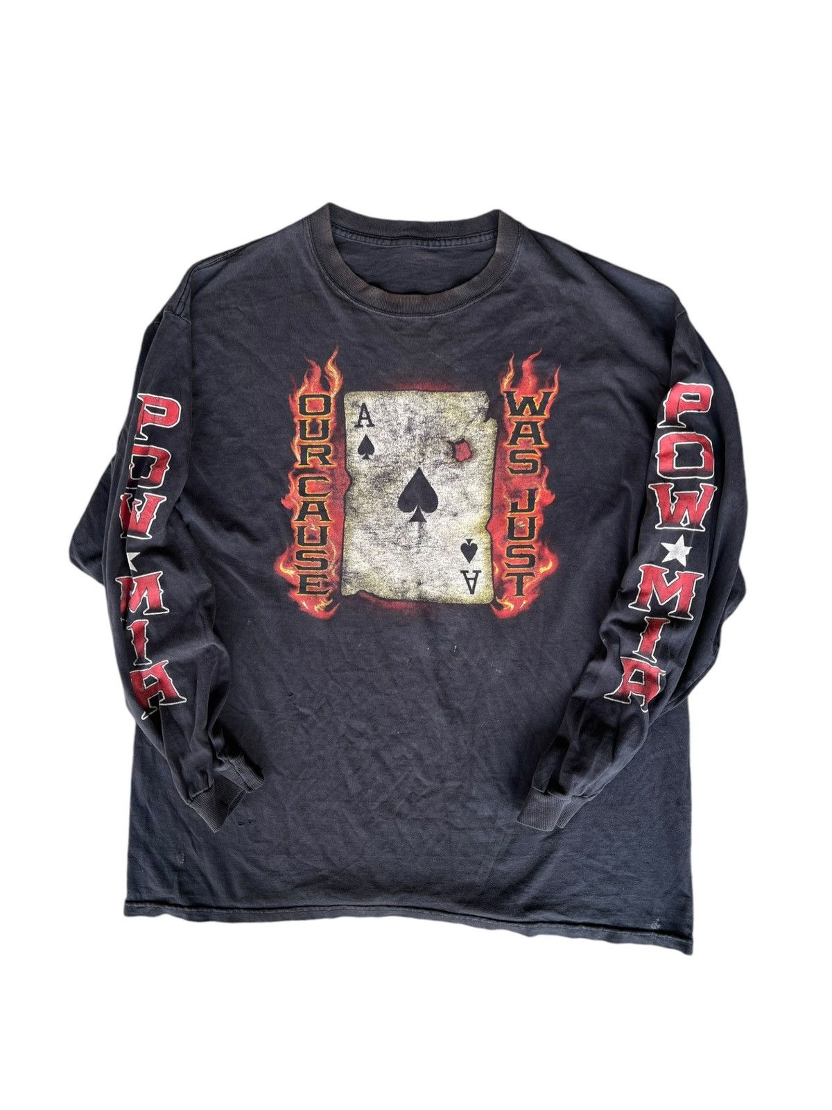 Vintage Faded skull longsleeve T Size US XL / EU 56 / 4 - 2 Thumbnail