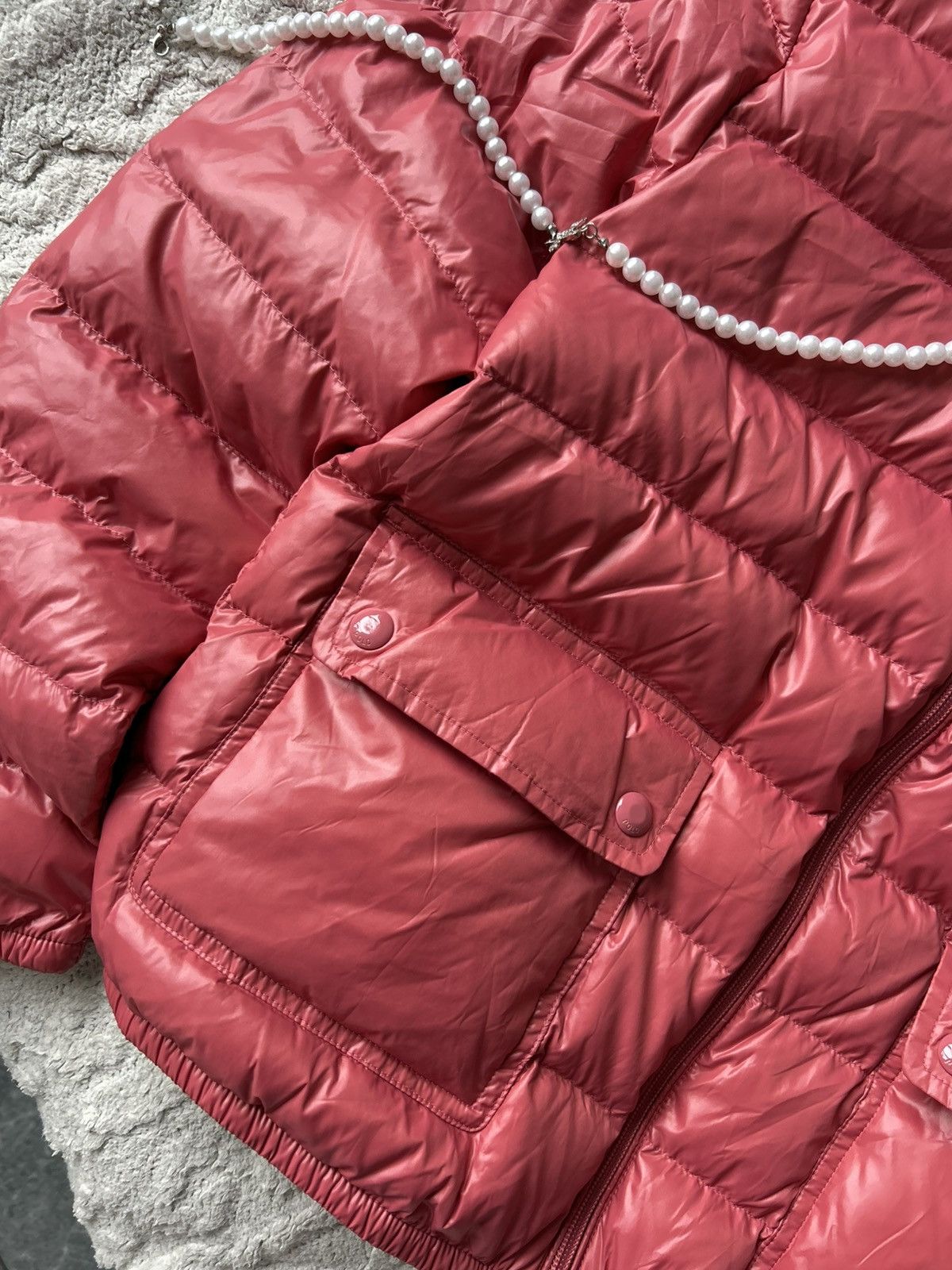 Polo Ralph Lauren Vintage jacket puffer PRL polo ralph lauren pink Size S / US 4 / IT 40 - 7 Thumbnail
