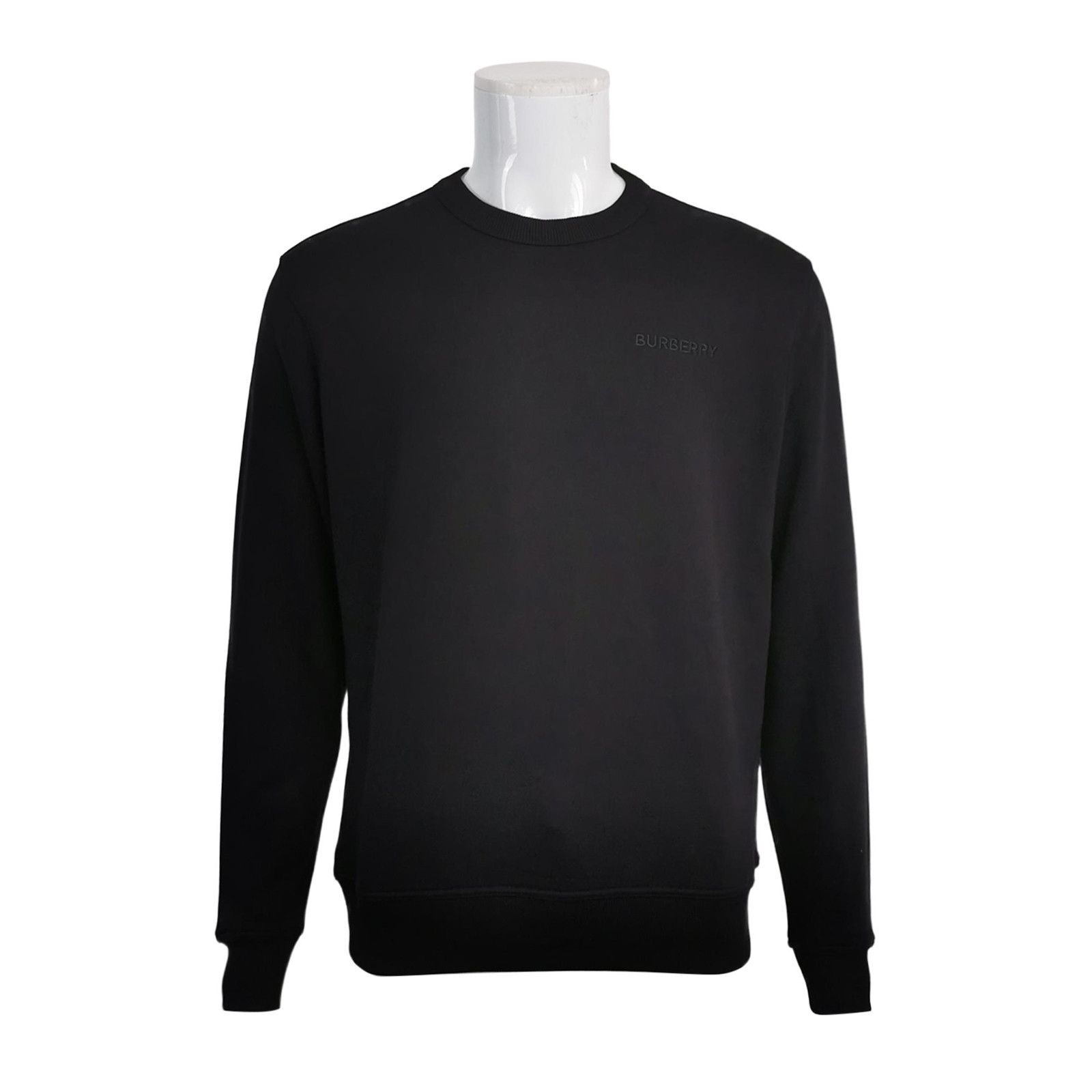 Burberry Burberry Tonal Logo Embroidered Sweatshirt US M Size US M / EU 48-50 / 2 - 1 Thumbnail