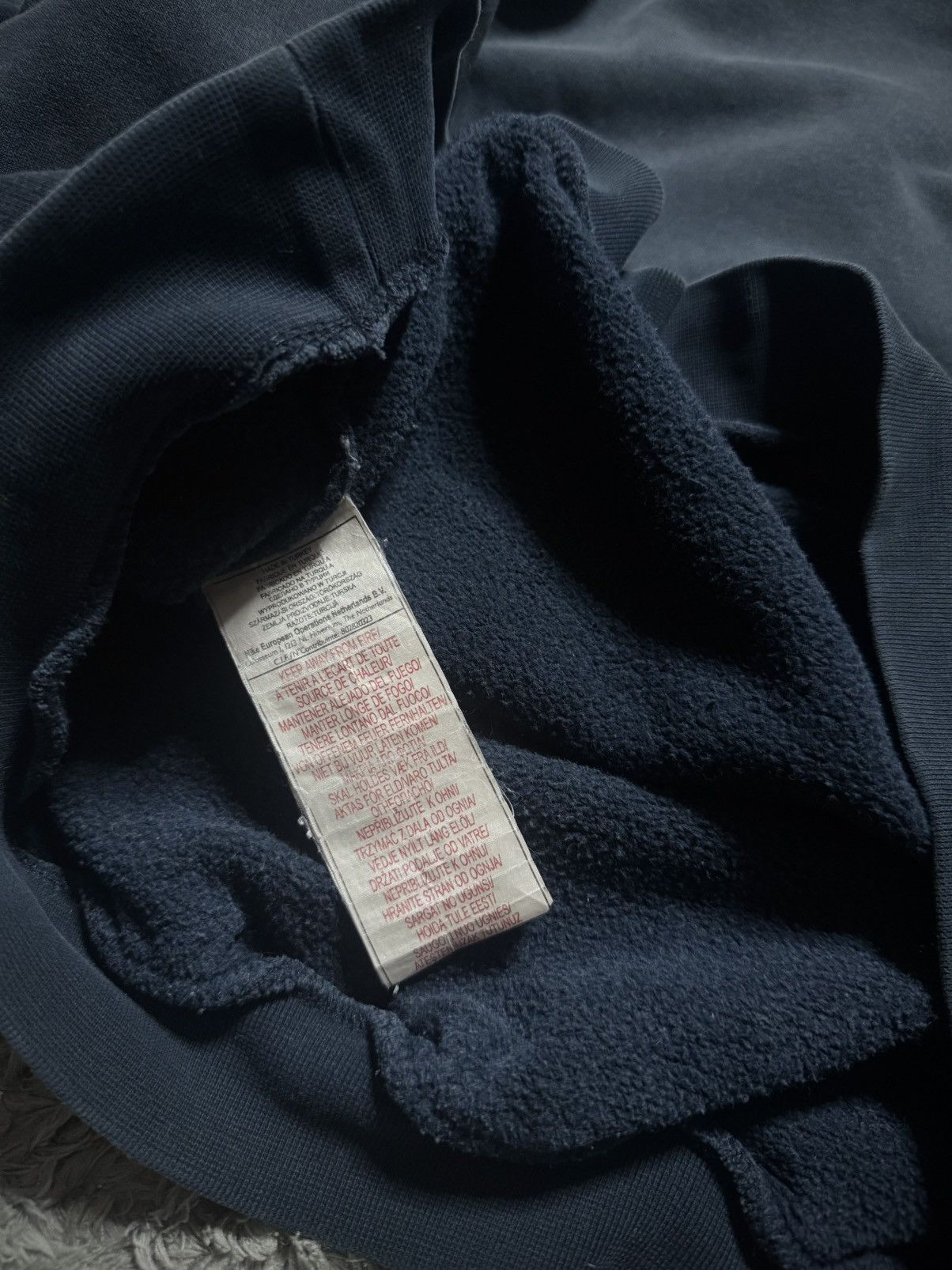 Nike 00s Nike Athletic Hoodie Big Logo Rare Swoosh Vintage Retro Size US L / EU 52-54 / 3 - 9 Thumbnail