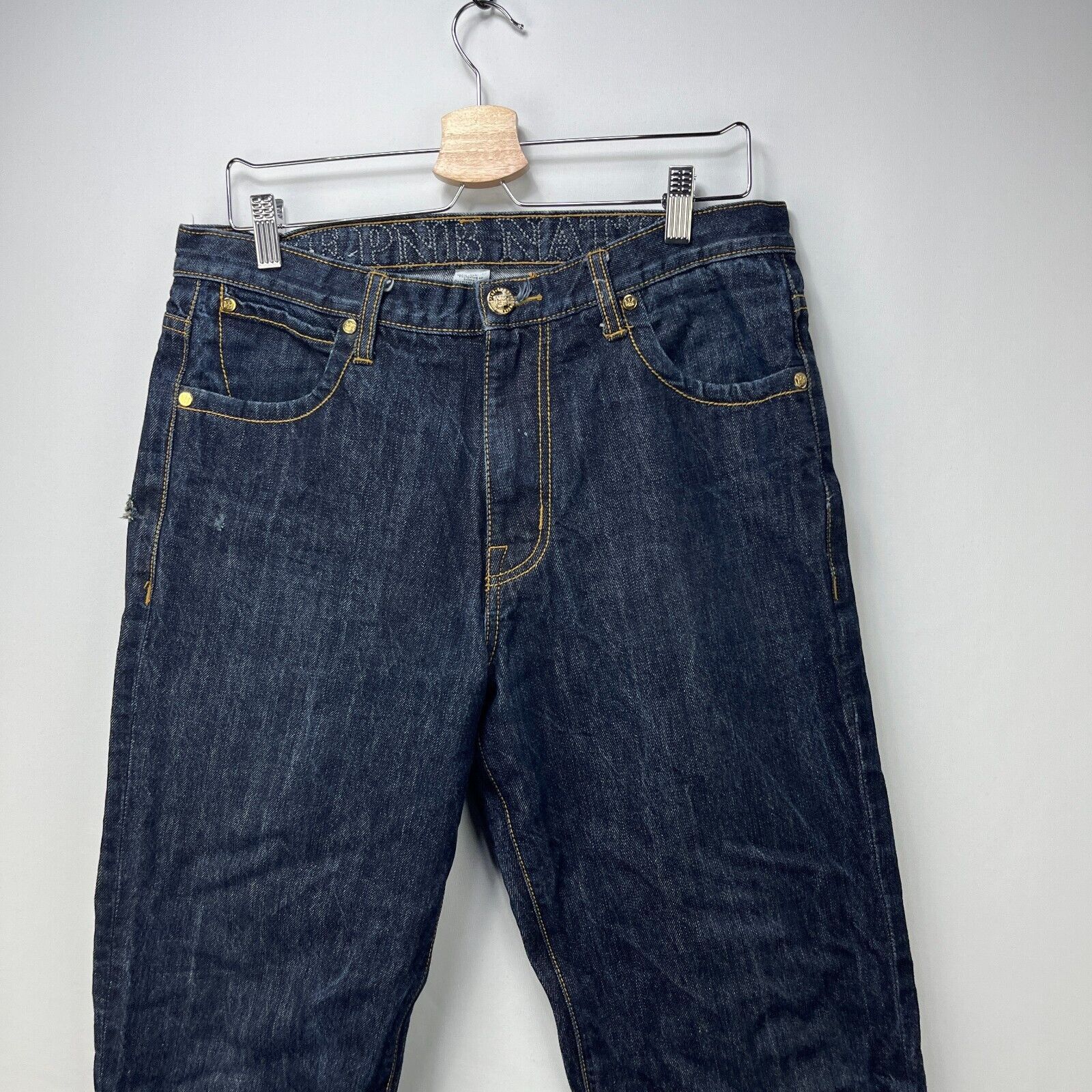Vintage Vintage Y2K PNB Nation Baggy Jeans 34 Skater Grafiti Hip Hop Size US 34 / EU 50 - 6 Thumbnail