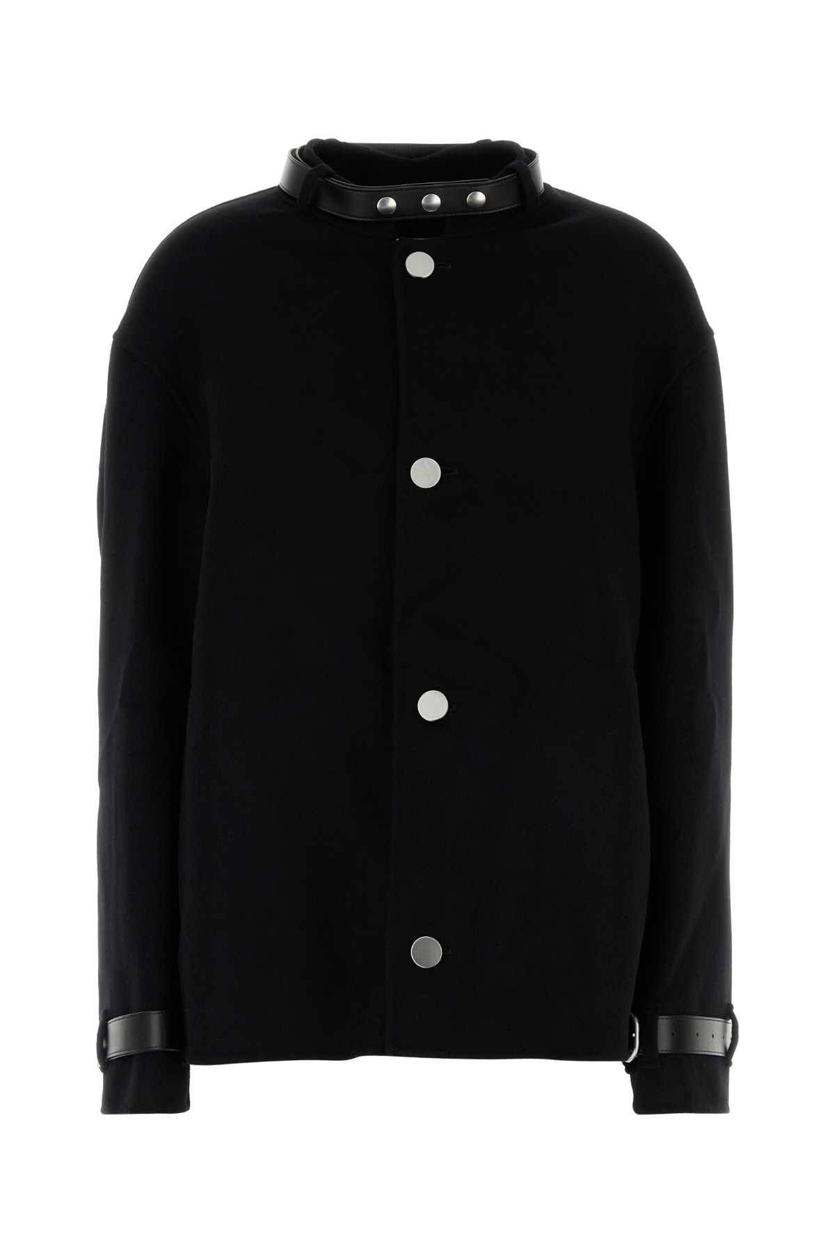 Jil Sander Black Cashmere Coat Size S / US 4 / IT 40 - 1 Thumbnail