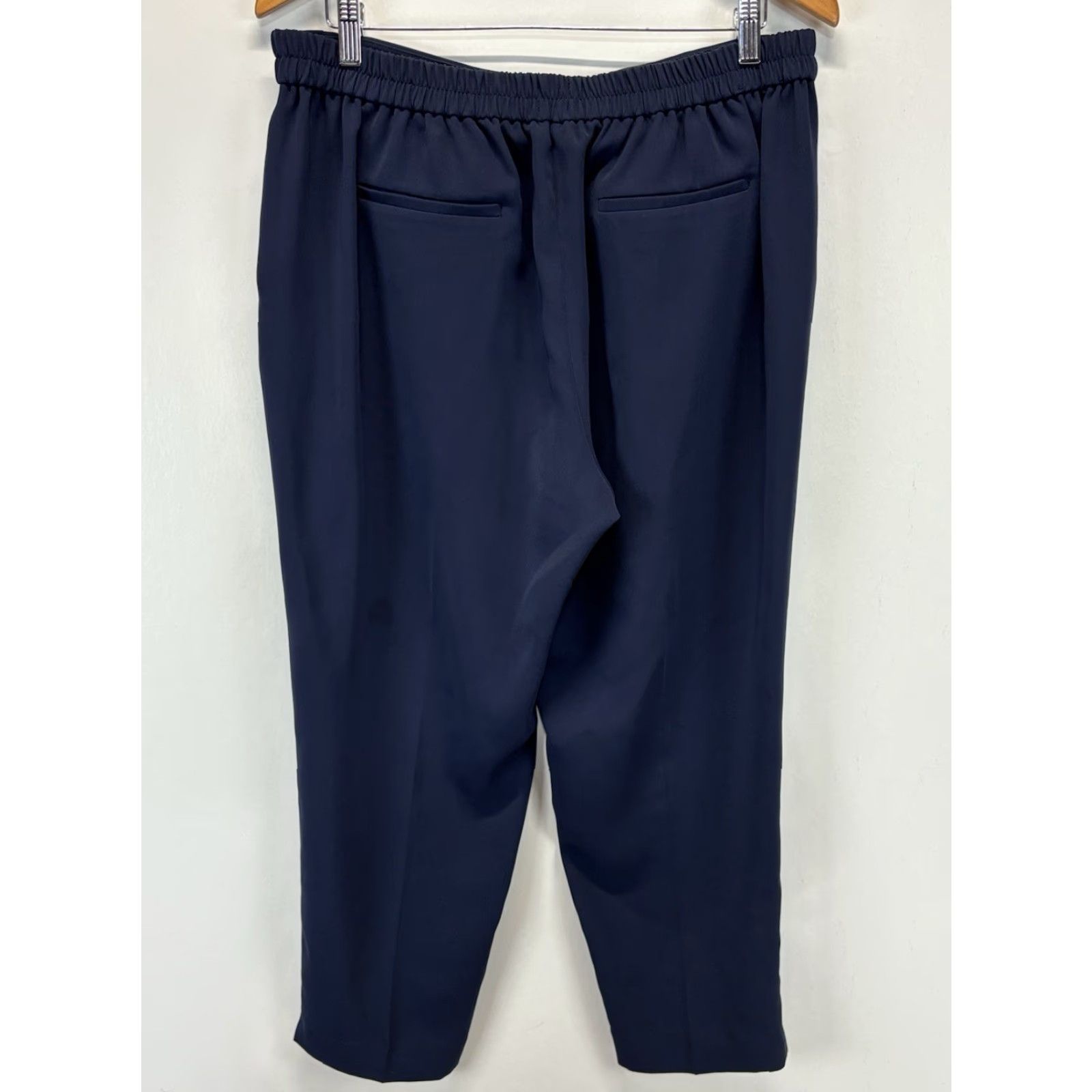 J.Crew J. Crew Jamie Pants Sz 14 Women’s Navy Career Ankle Length Pull On Comfort Size 36" / US 14 / IT 50 - 3 Thumbnail