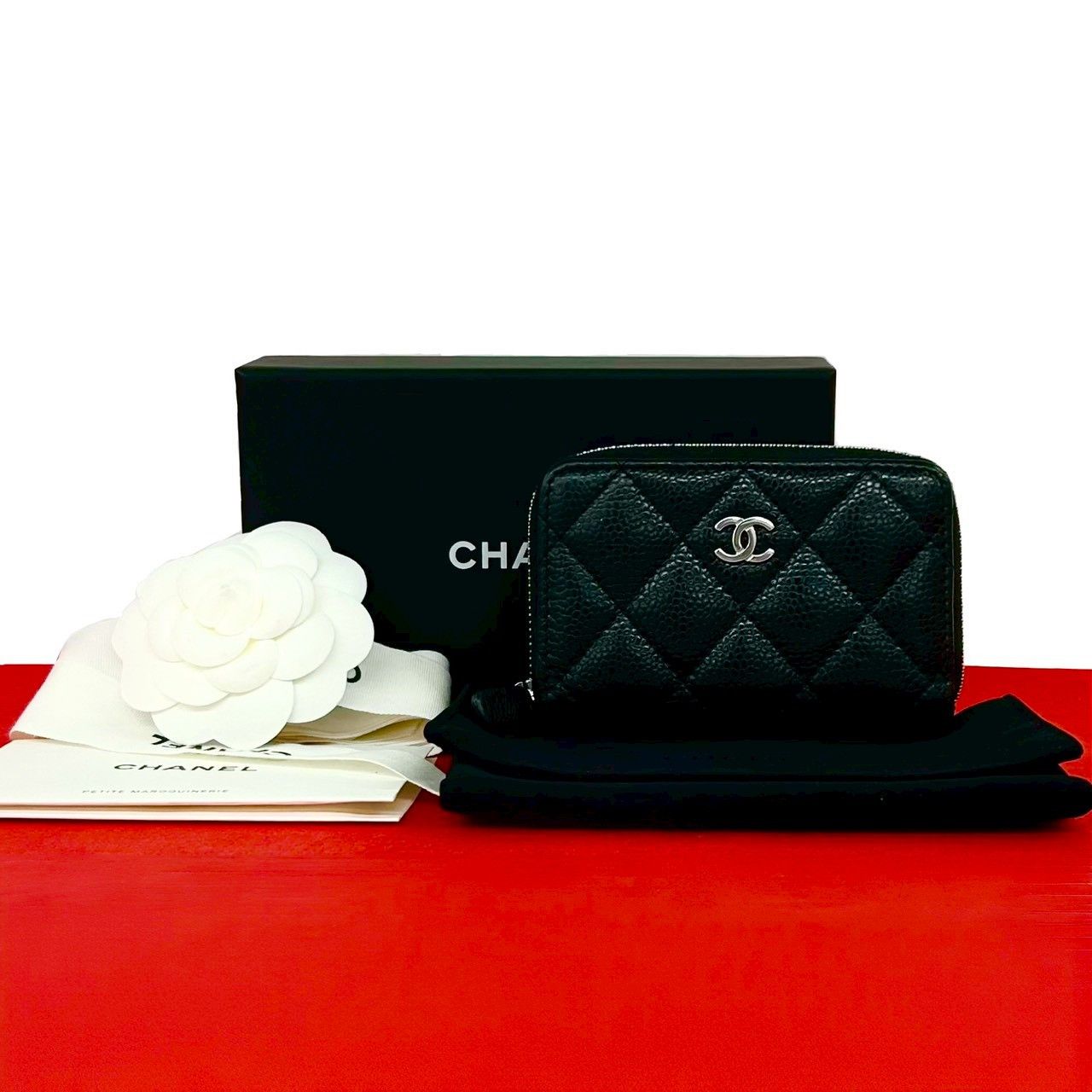 Chanel Chanel Chanel Matelasse Caviar Skin Coin Case Leather Coin Case DUTY FREE for USA Size ONE SIZE - 1 Thumbnail