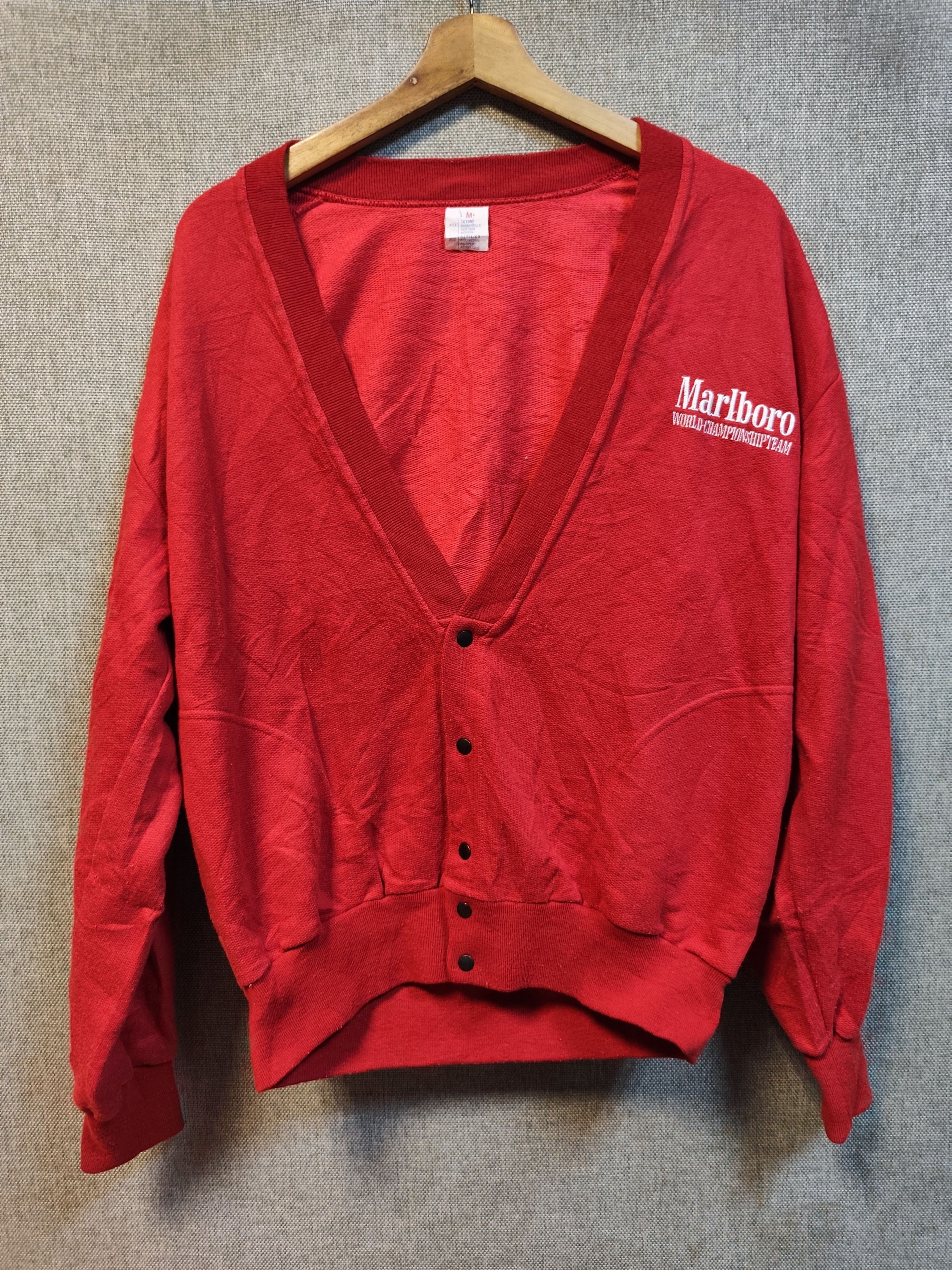 Vintage Marlboro world Championship Team Cardigan