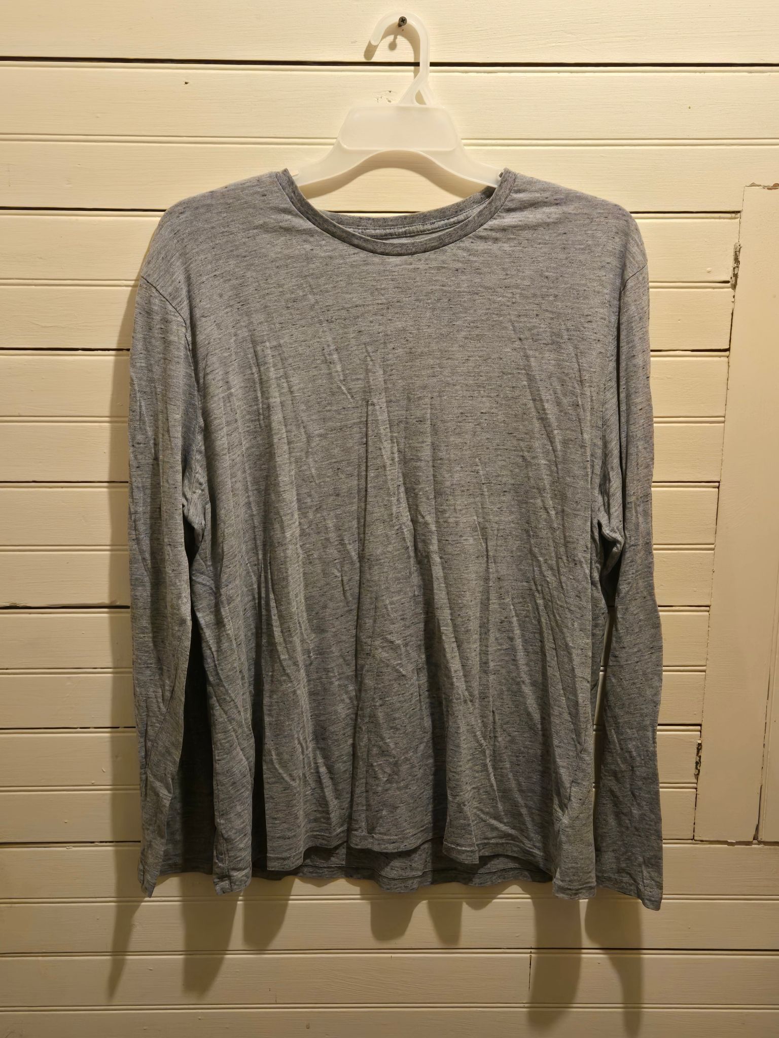 Old Navy Old Navy Long Sleeve Shirt Mens XXL Soft Washed Gray Size US XXL / EU 58 / 5 - 1 Thumbnail