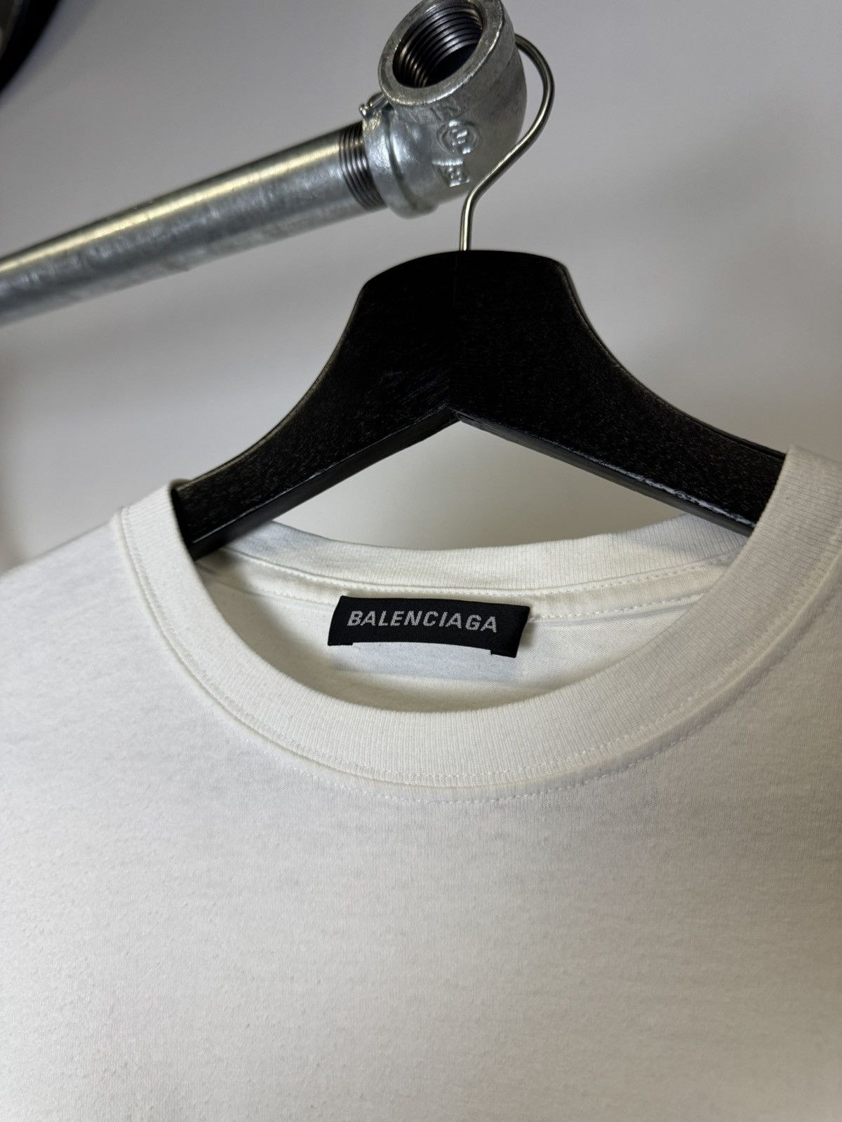 Balenciaga Balenciaga interlock logo tee Size US XXS / EU 40 - 3 Thumbnail